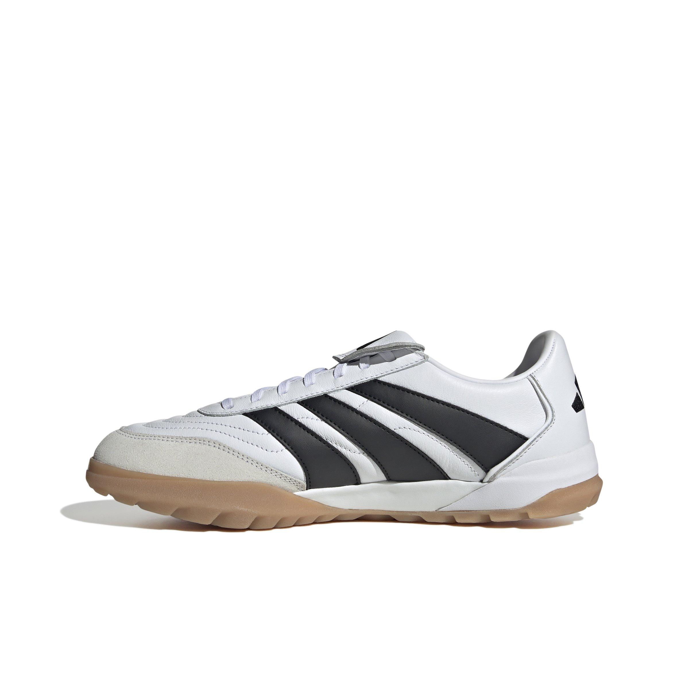 adidas Predator Trainers Turf "Ftwr White/Core Black/Gold Metallic" Unisex Soccer Shoe - WHITE/BLACK/GOLD Thumbnail View 2