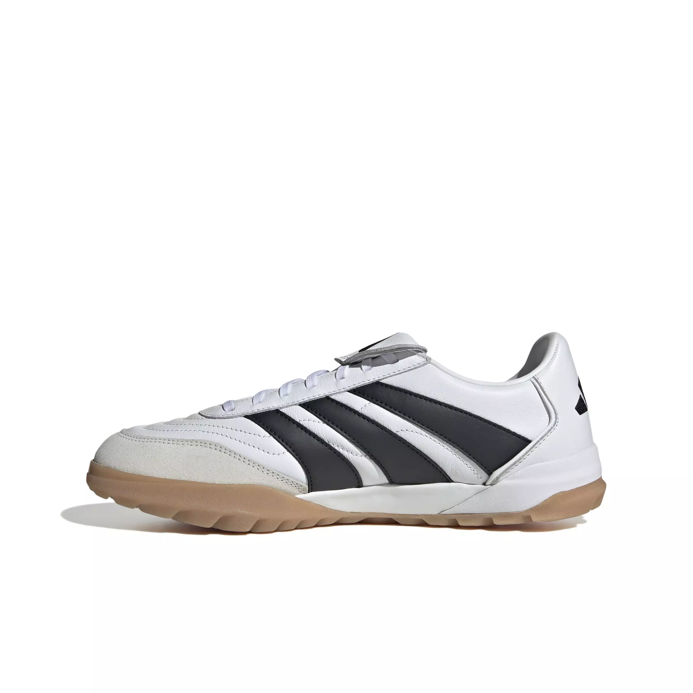 adidas Predator Trainers Turf "Ftwr White/Core Black/Gold Metallic" Unisex Soccer Shoe - WHITE/BLACK/GOLD