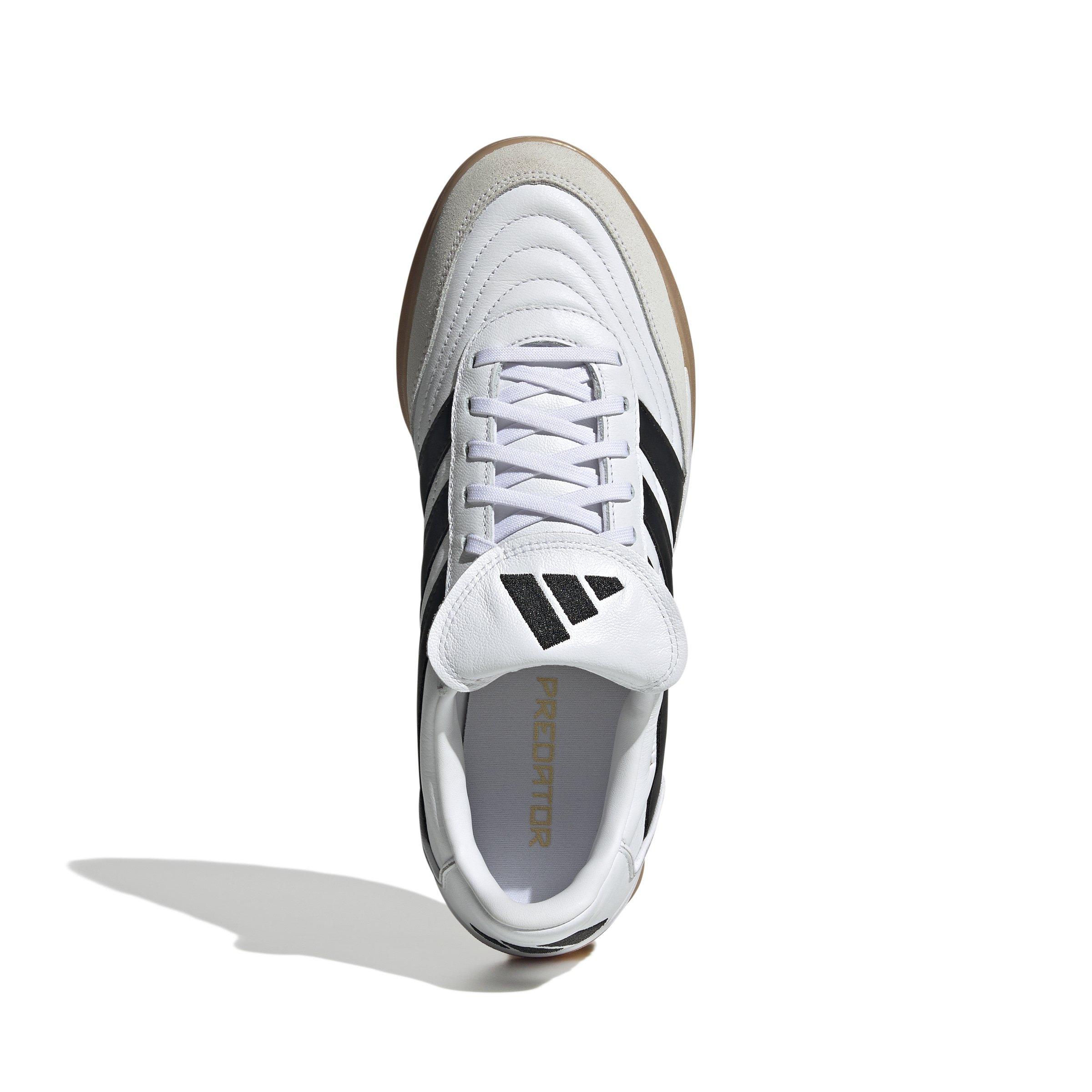 adidas Predator Trainers Turf "Ftwr White/Core Black/Gold Metallic" Unisex Soccer Shoe - WHITE/BLACK/GOLD Thumbnail View 5