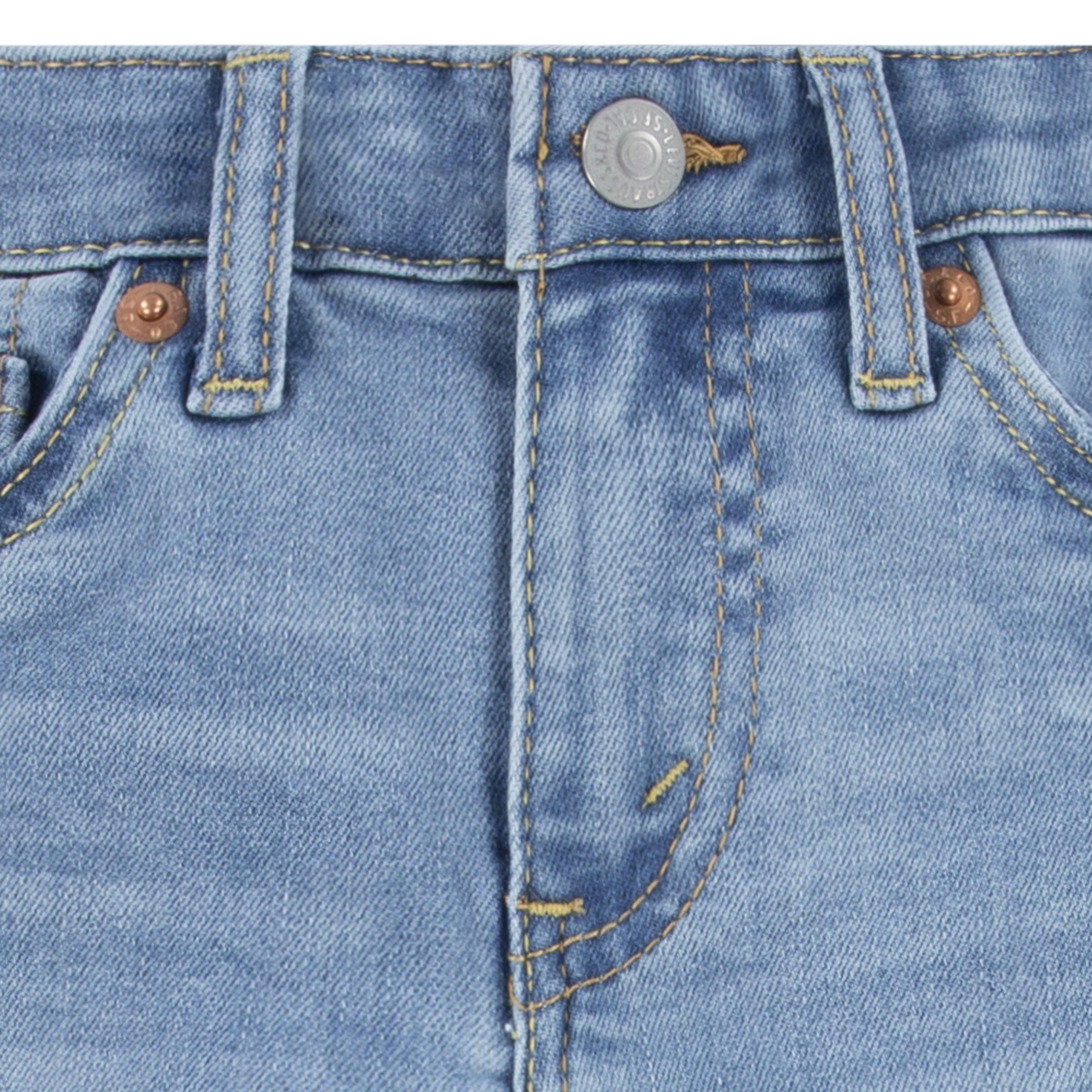 Levi's 502 Regular Taper Fit Toddler Boys' Light Blue Wash Denim Jeans