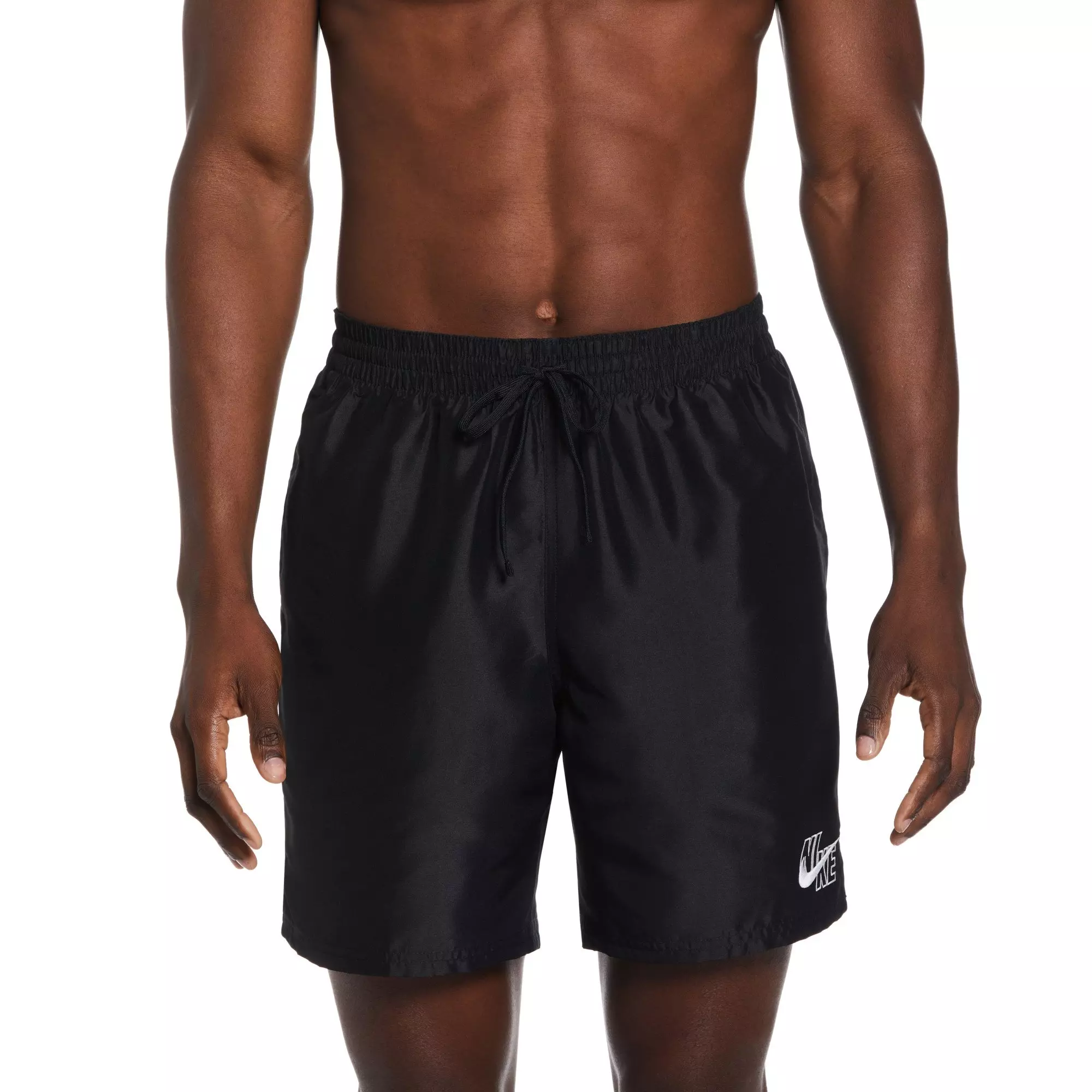 Nike Men's Swim 7" Volley Short - BLACK