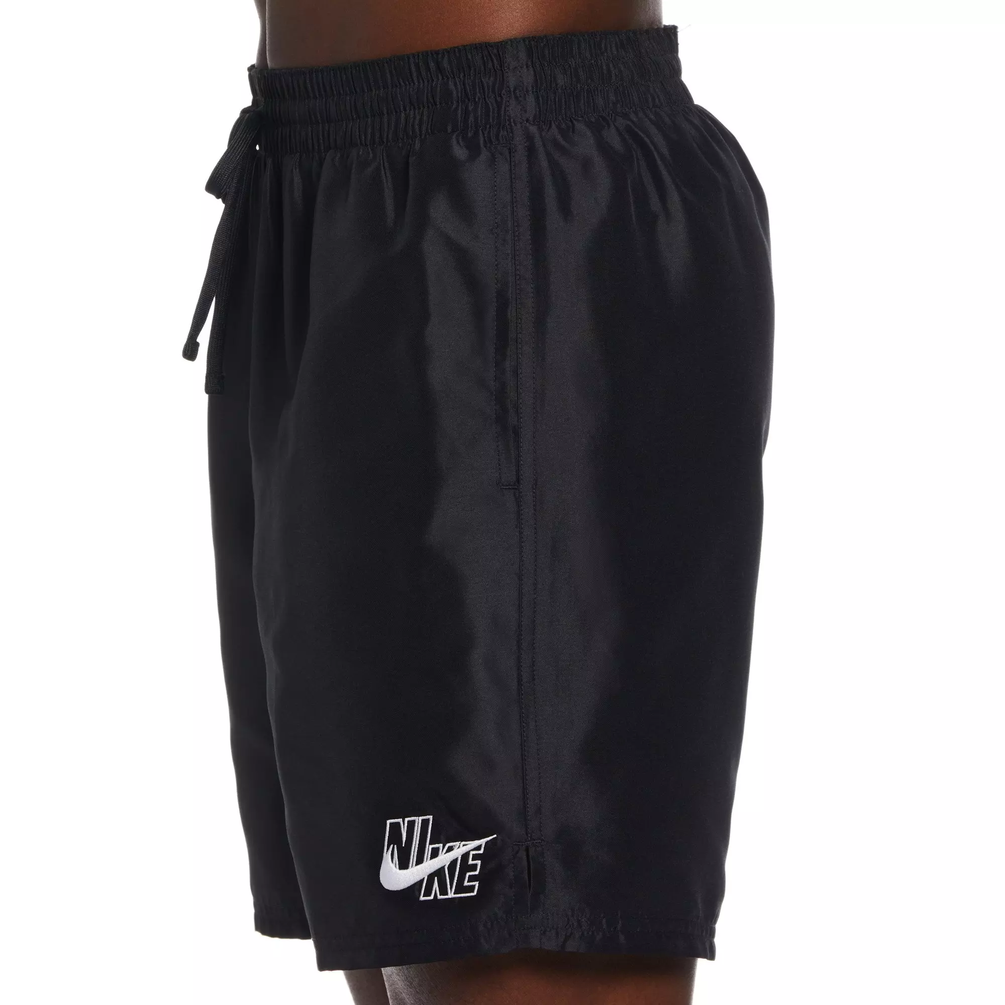 Nike Men's Swim 7" Volley Short - BLACK