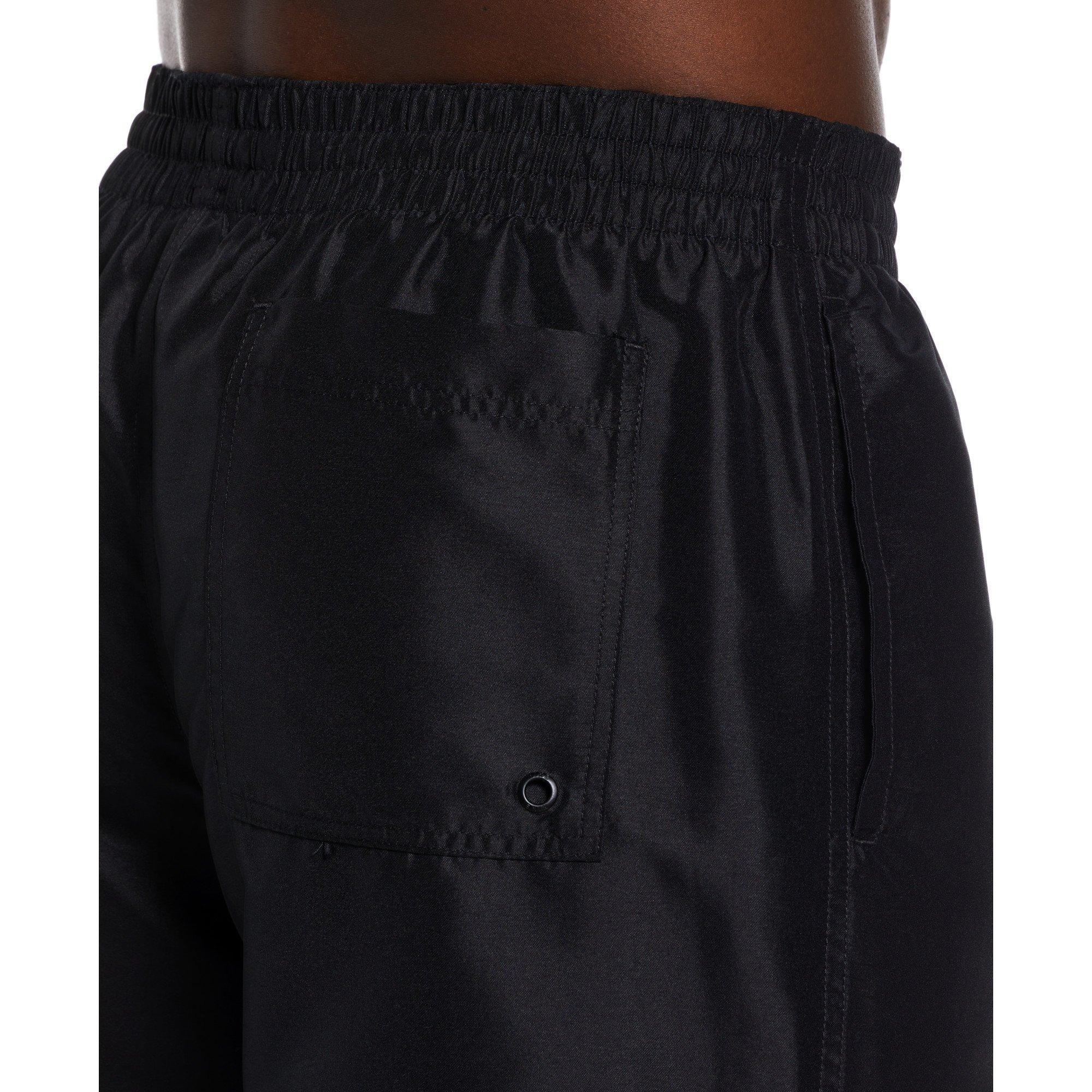 Nike Men's Swim 7" Volley Short - BLACK Thumbnail View 5
