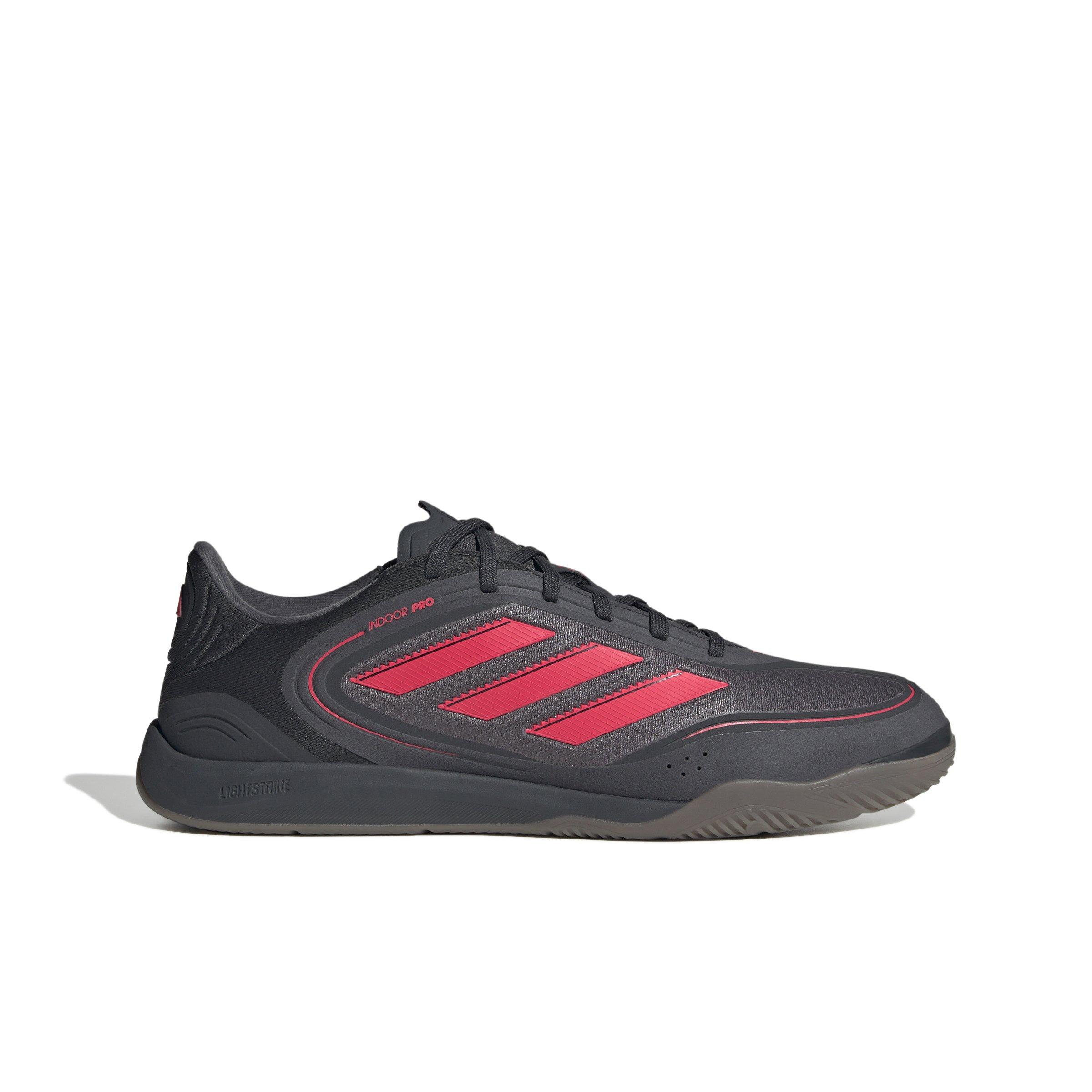 adidas Copa Pro Indoor "Carbon/Lucid Red/Grey Strata" Unisex Soccer Shoe - CARBON/RED/GREY Thumbnail View 1