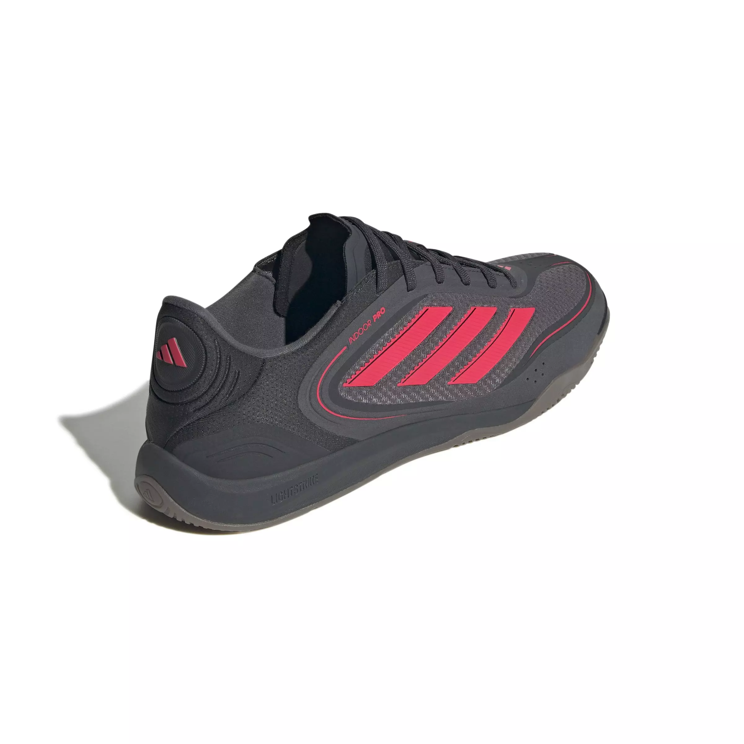 adidas Copa Pro Indoor "Carbon/Lucid Red/Grey Strata" Unisex Soccer Shoe - CARBON/RED/GREY