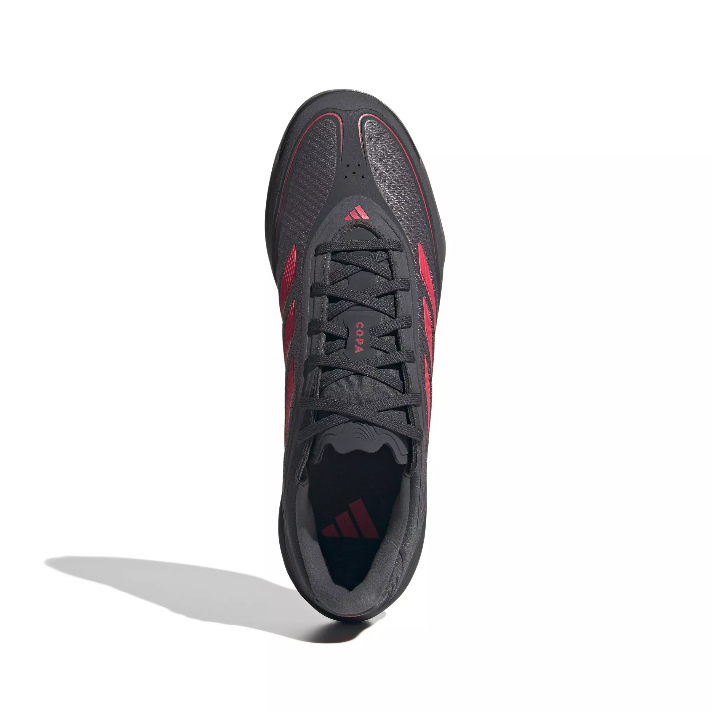 adidas Copa Pro Indoor "Carbon/Lucid Red/Grey Strata" Unisex Soccer Shoe - CARBON/RED/GREY