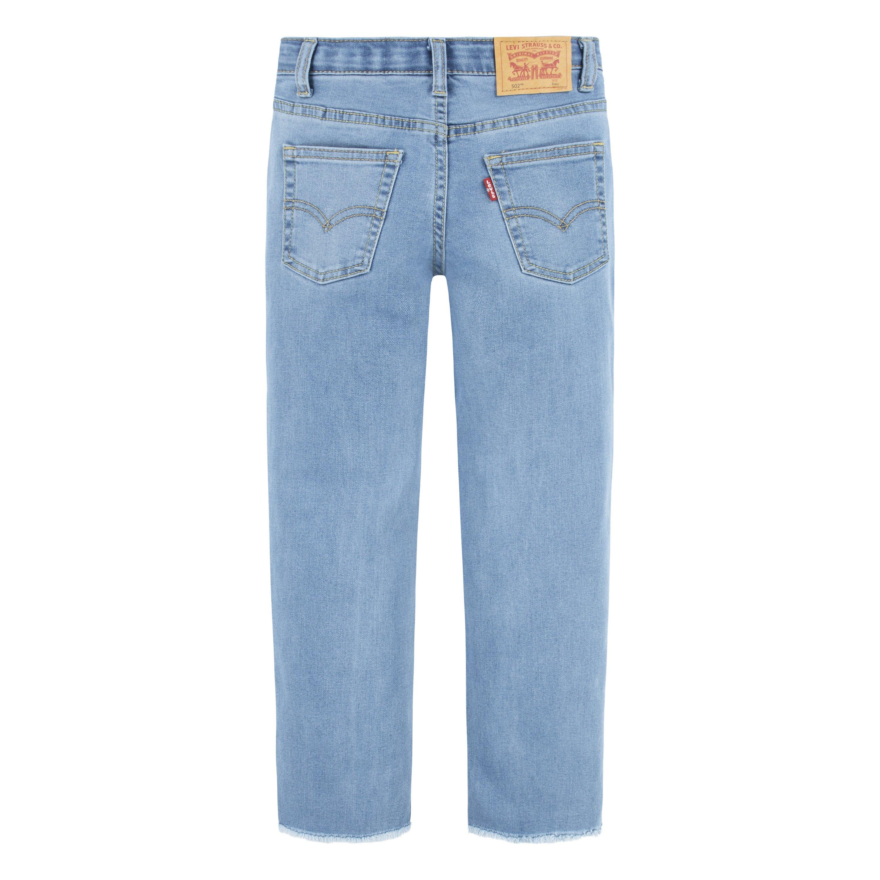 Levi's 502 Regular Taper Fit Little Boys' Light Blue Wash Denim Jeans