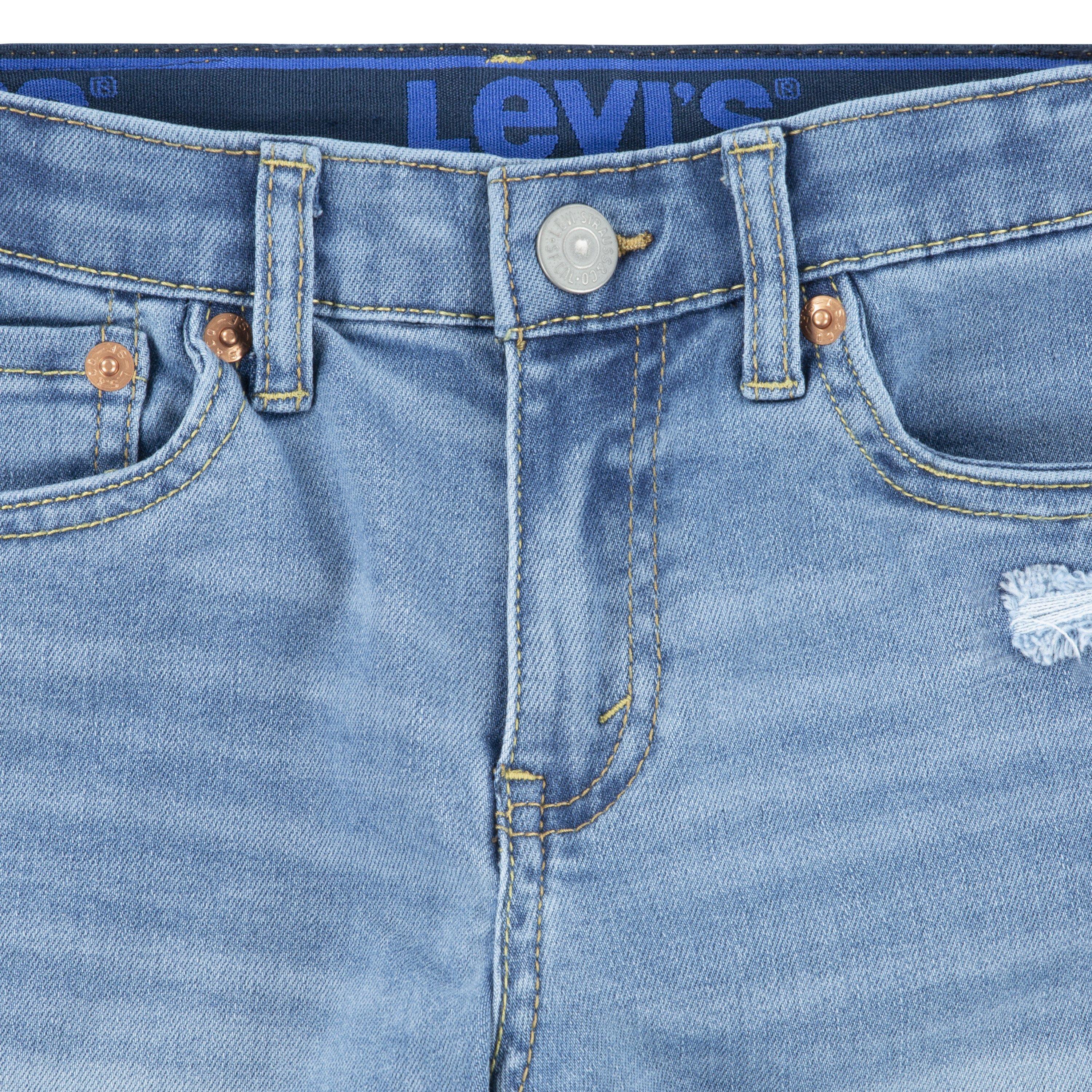 Levi's 502 Regular Taper Fit Little Boys' Light Blue Wash Denim Jeans