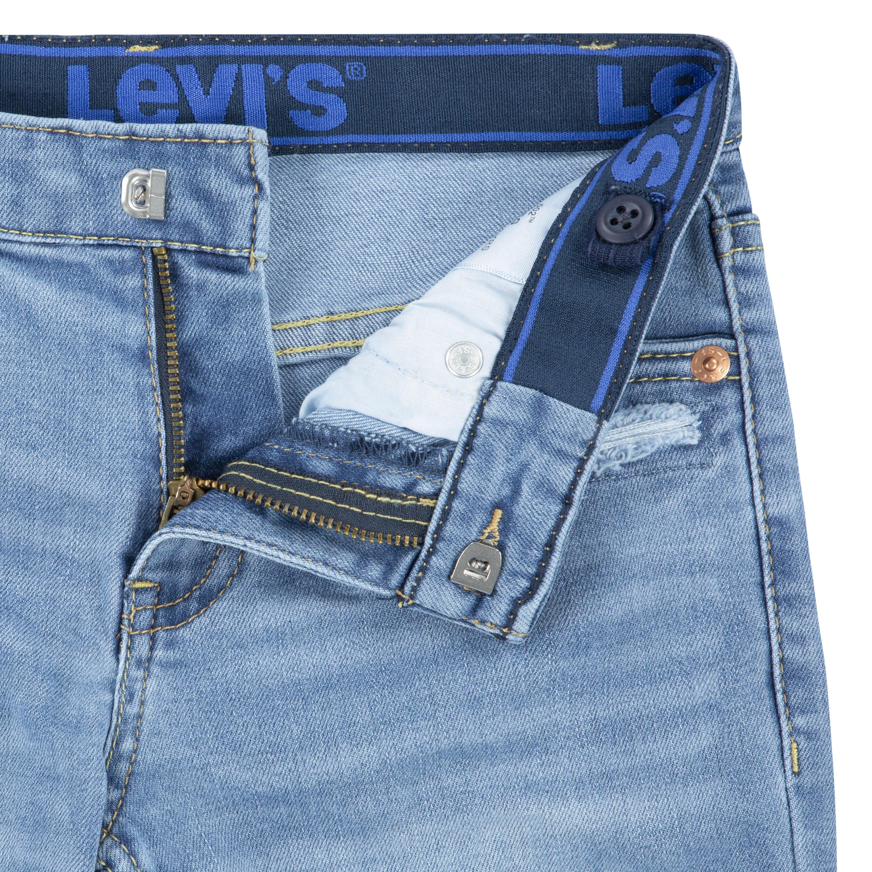 Levi's 502 Regular Taper Fit Little Boys' Light Blue Wash Denim Jeans
