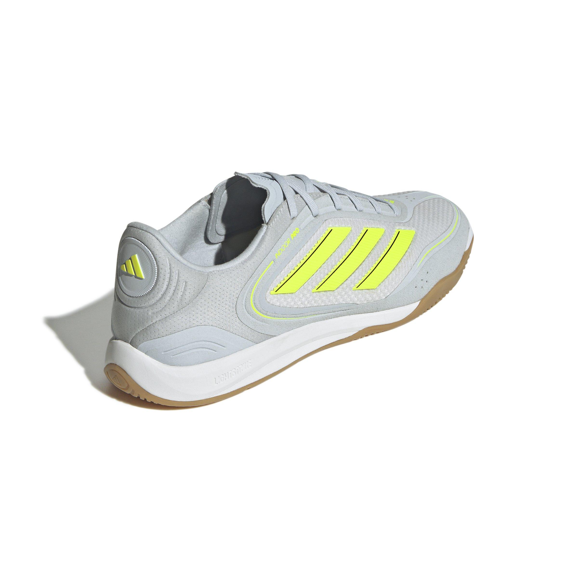 adidas Copa Pro Indoor "Ftwr White/Iron Metallic/Halo Blue" Unisex Soccer Shoe - WHITE/IRON/BLUE Thumbnail View 4