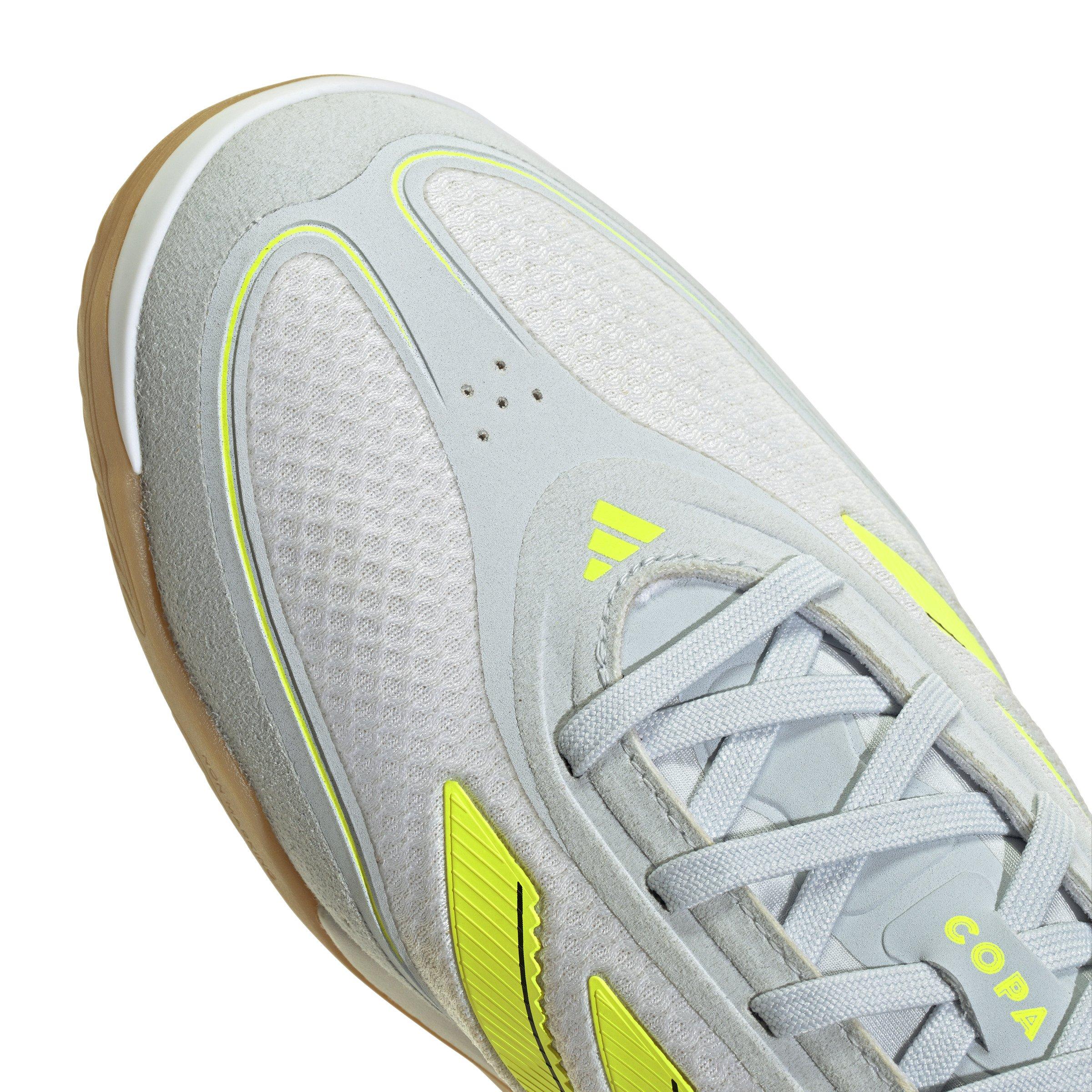 adidas Copa Pro Indoor "Ftwr White/Iron Metallic/Halo Blue" Unisex Soccer Shoe - WHITE/IRON/BLUE Thumbnail View 8