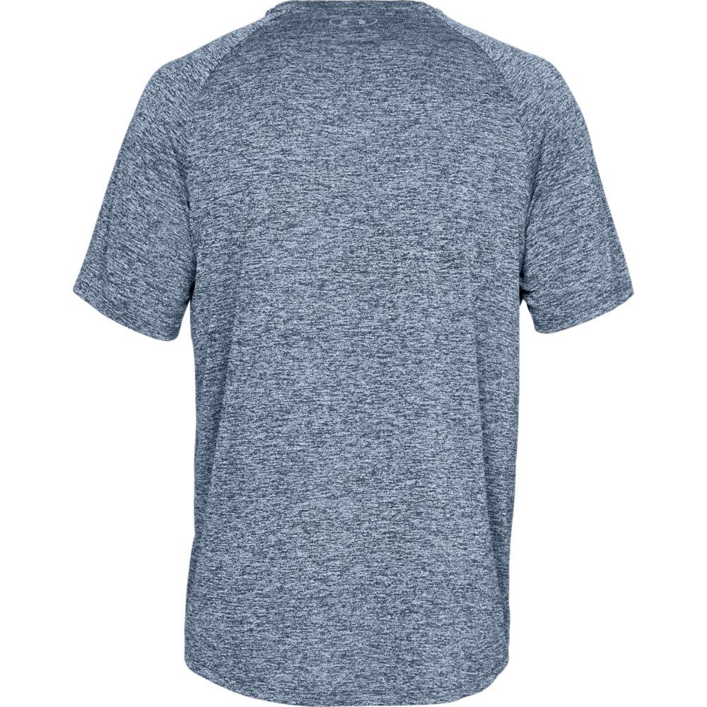 Under Armour Men's Tech 2.0 Steel Tee - NAVY Thumbnail View 4