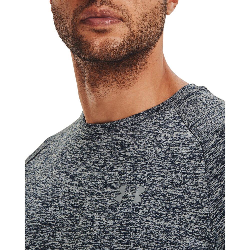 Under Armour Men's Tech 2.0 Steel Tee - NAVY Thumbnail View 5