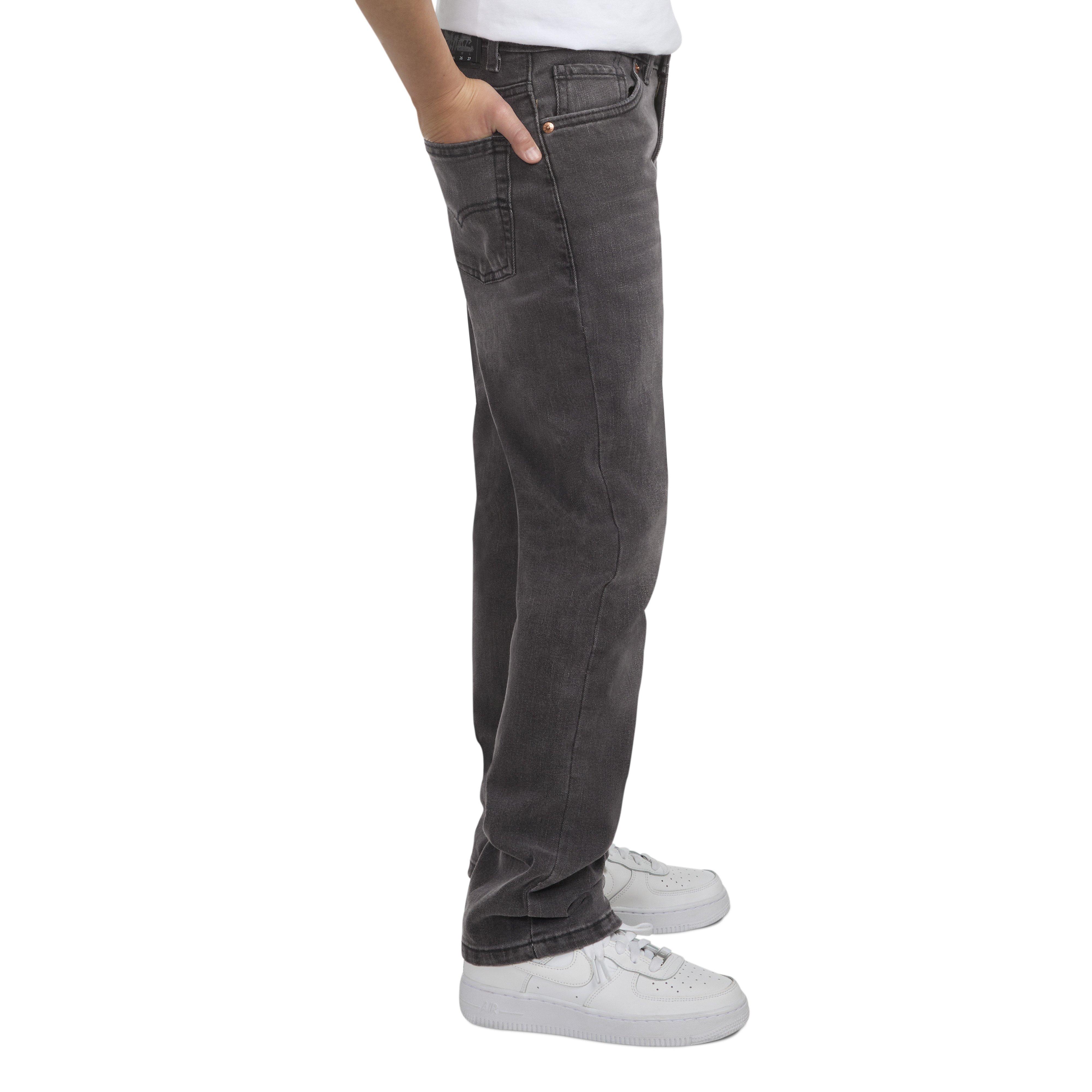 Levi's Big Boys' 511 Slim Fit Performance Black Wash Denim Jeans - BLACK Thumbnail View 3
