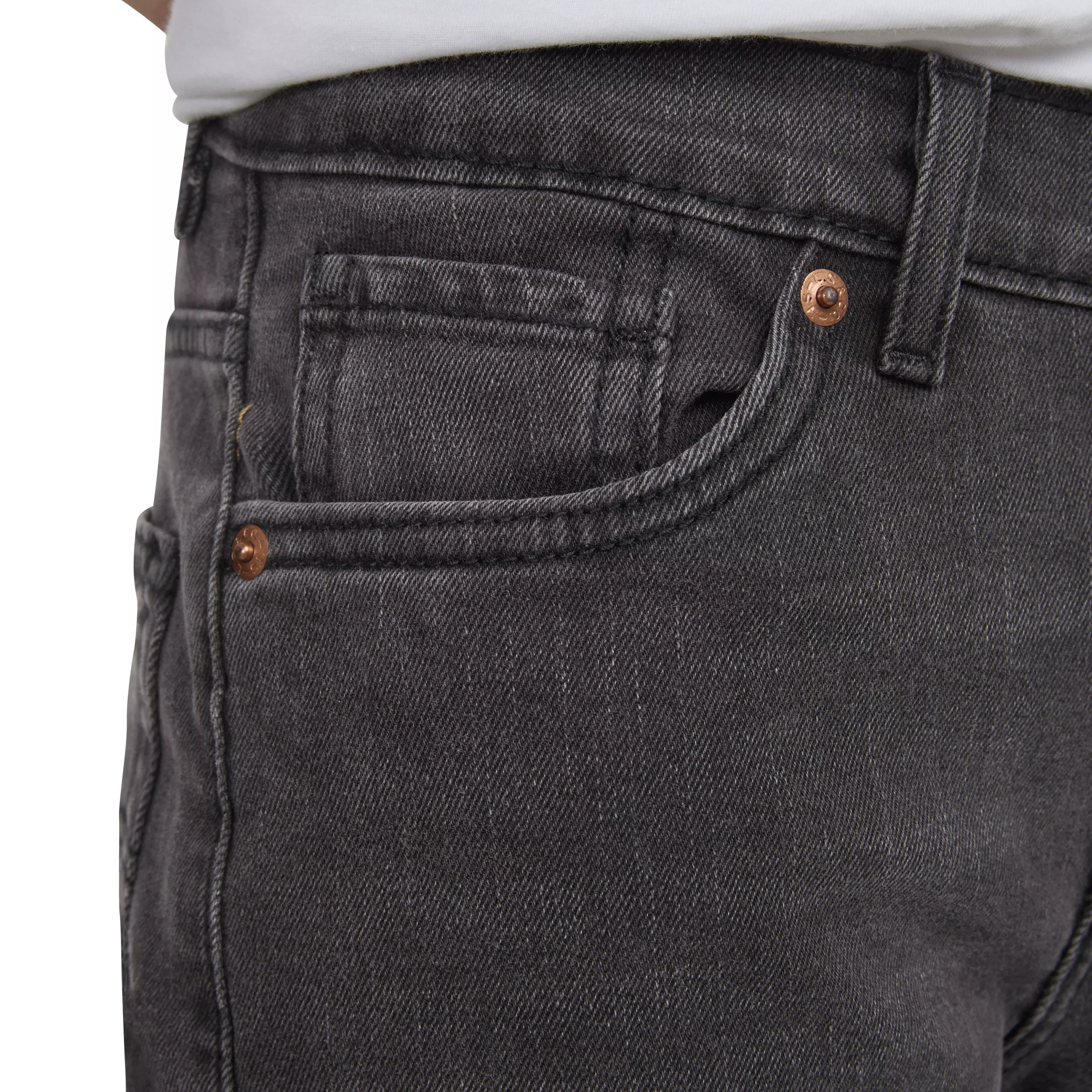 Levi's Big Boys' 511 Slim Fit Performance Black Wash Denim Jeans - BLACK