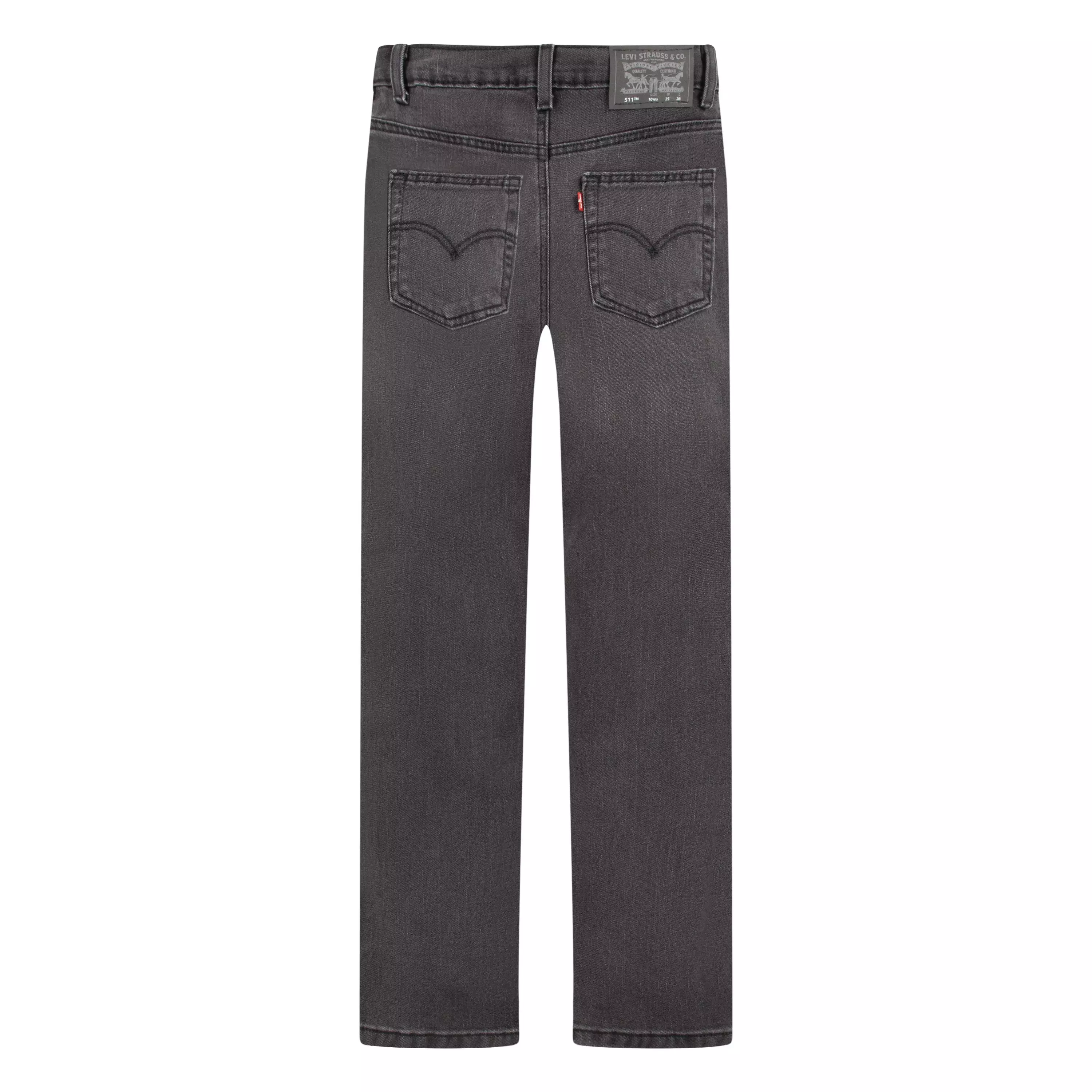 Levi's Big Boys' 511 Slim Fit Performance Black Wash Denim Jeans - BLACK