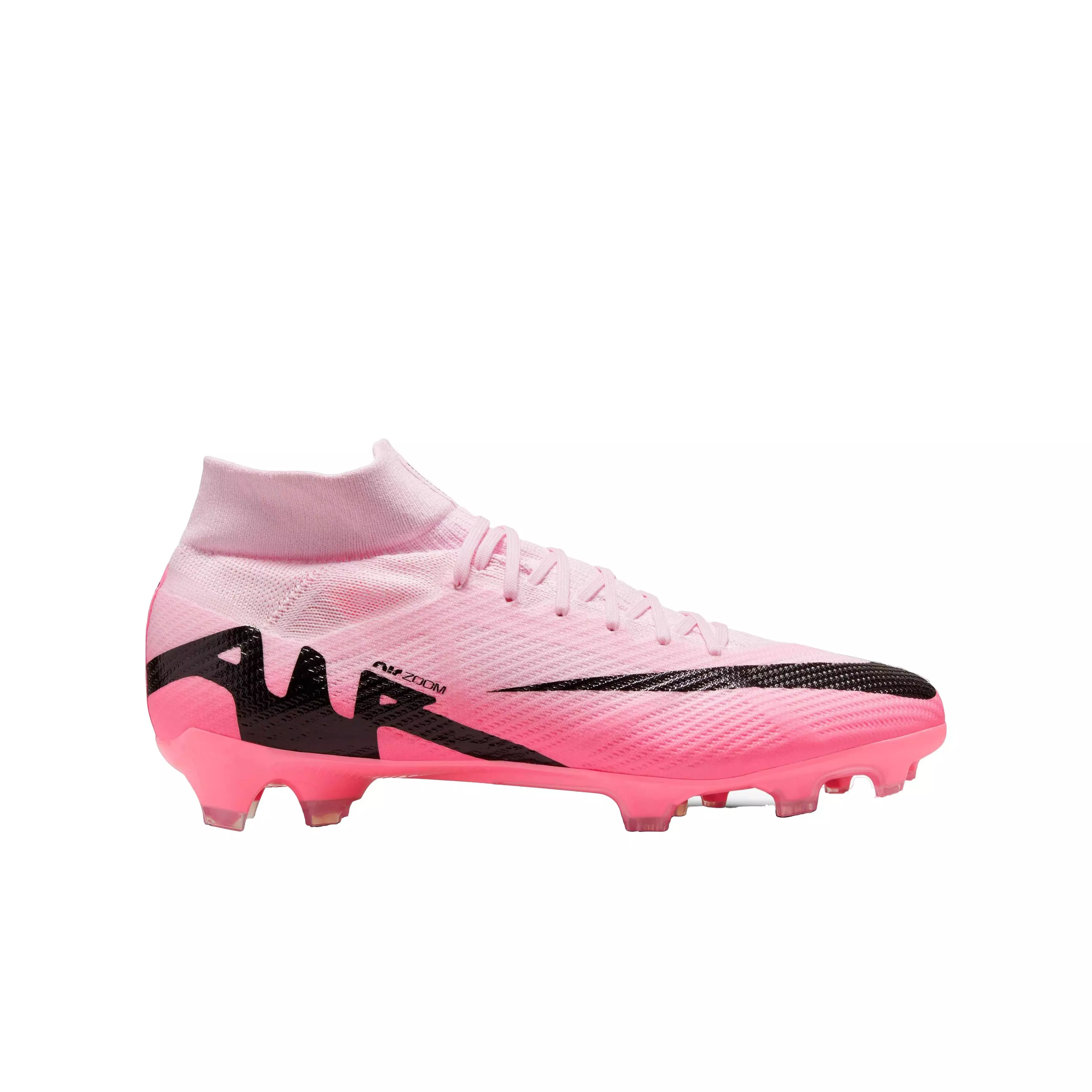 Nike Mercurial Superfly 9 Pro FG "Pink Foam/Black" Grade School Kids' Soccer Cleat - PINK/BLACK