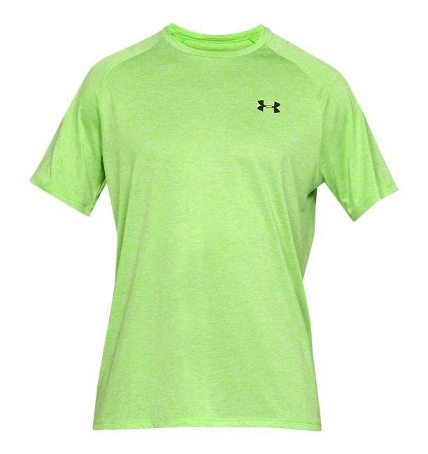 lime green under armour t shirt