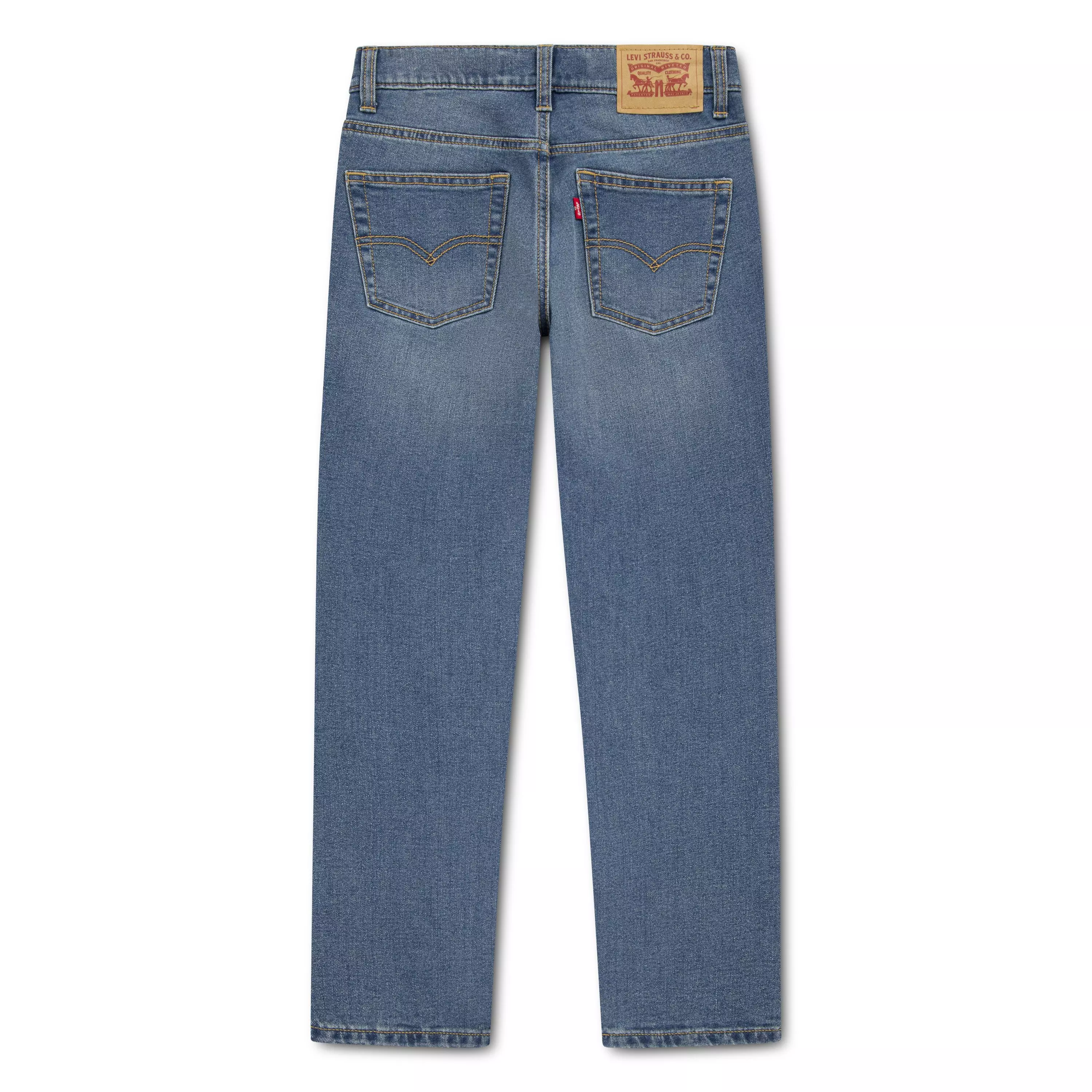 Levi's Big Boys' 511 Slim Fit Performance Dark Blue Wash Denim Jeans - DARK BLUE