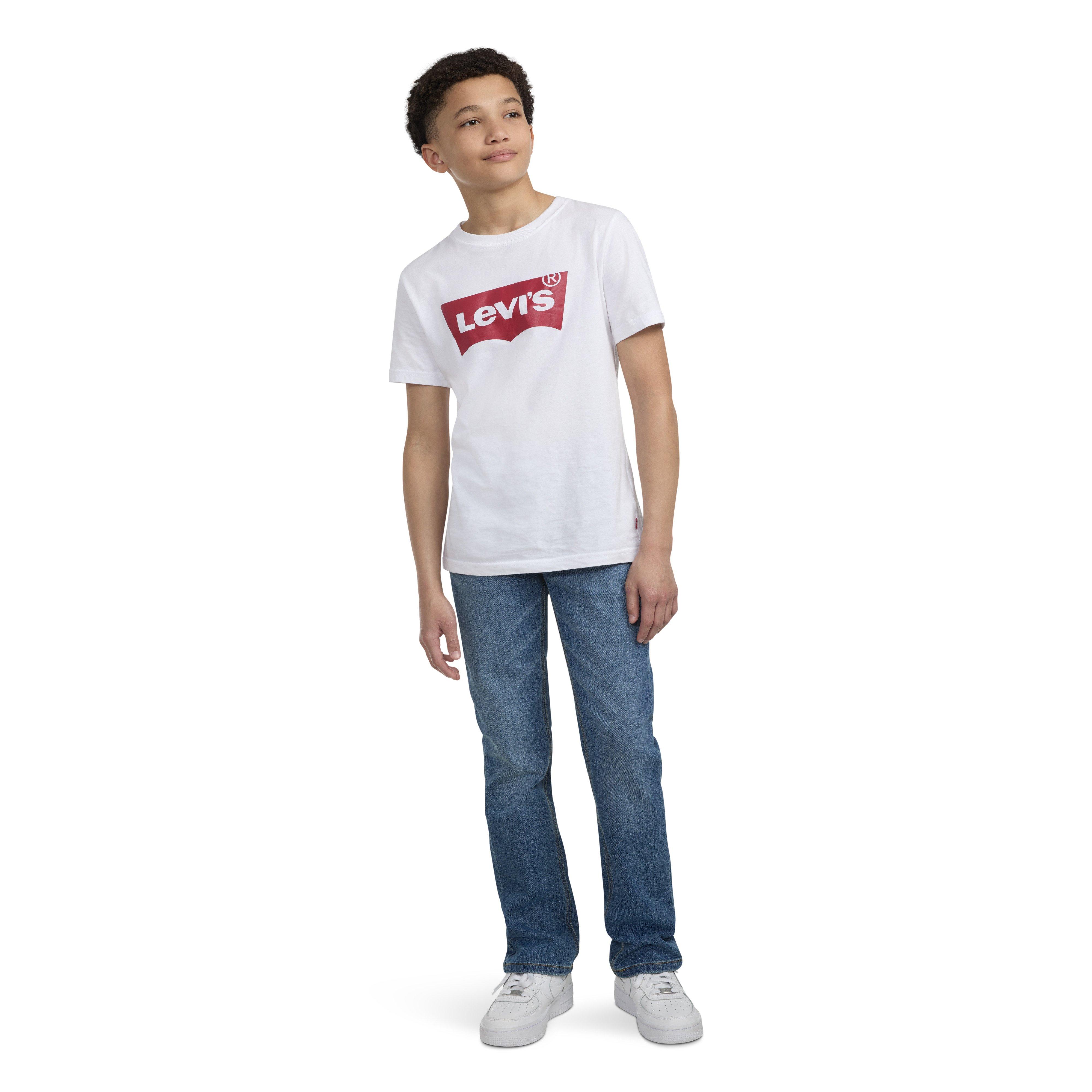 Levi's 511 Slim Fit Performance Big Boys' Dark Blue Wash Denim Jeans