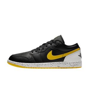Jordan 1 Low SE "Black/White/Tour Yellow" Men's Shoe - BLACK/WHITE/YELLOW