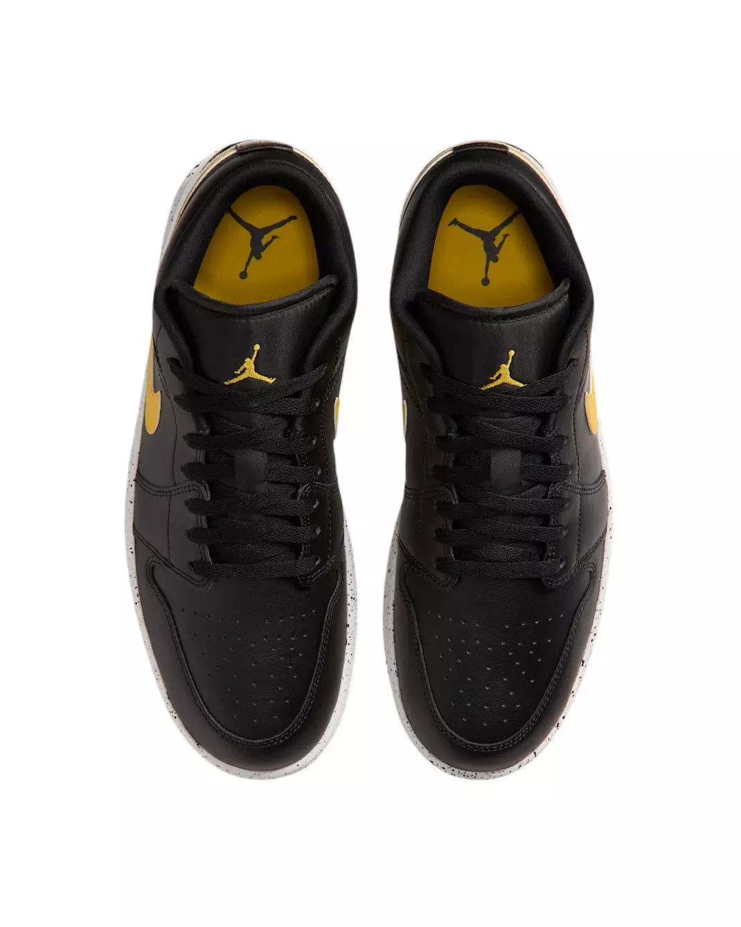 Jordan 1 Low SE "Black/White/Tour Yellow" Men's Shoe - BLACK/WHITE/YELLOW