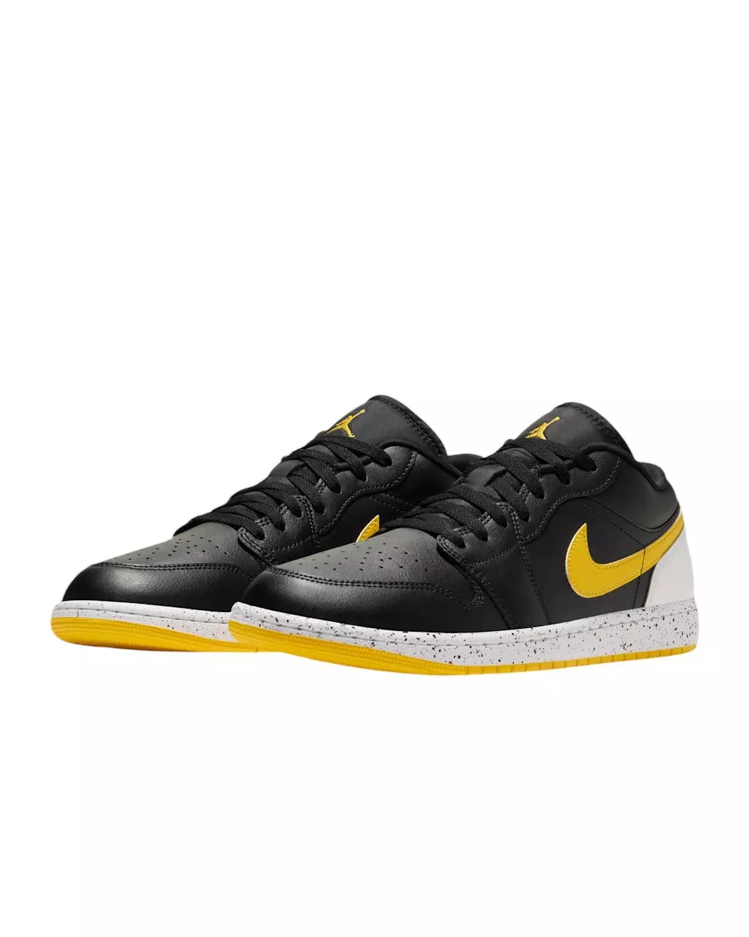 Jordan 1 Low SE "Black/White/Tour Yellow" Men's Shoe - BLACK/WHITE/YELLOW