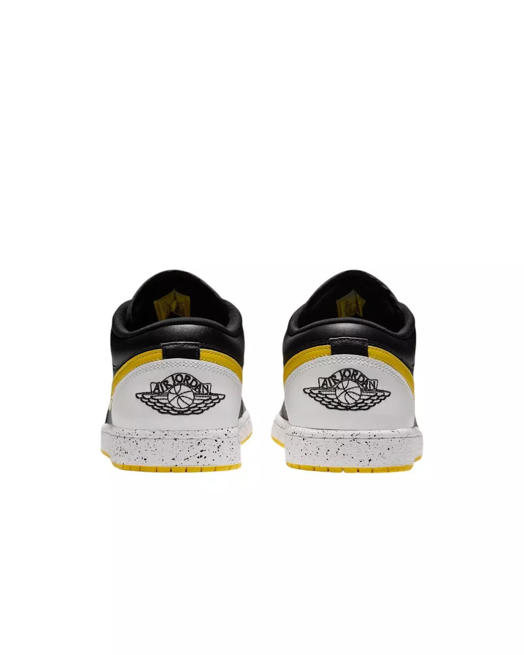 Jordan 1 Low SE "Black/White/Tour Yellow" Men's Shoe - BLACK/WHITE/YELLOW