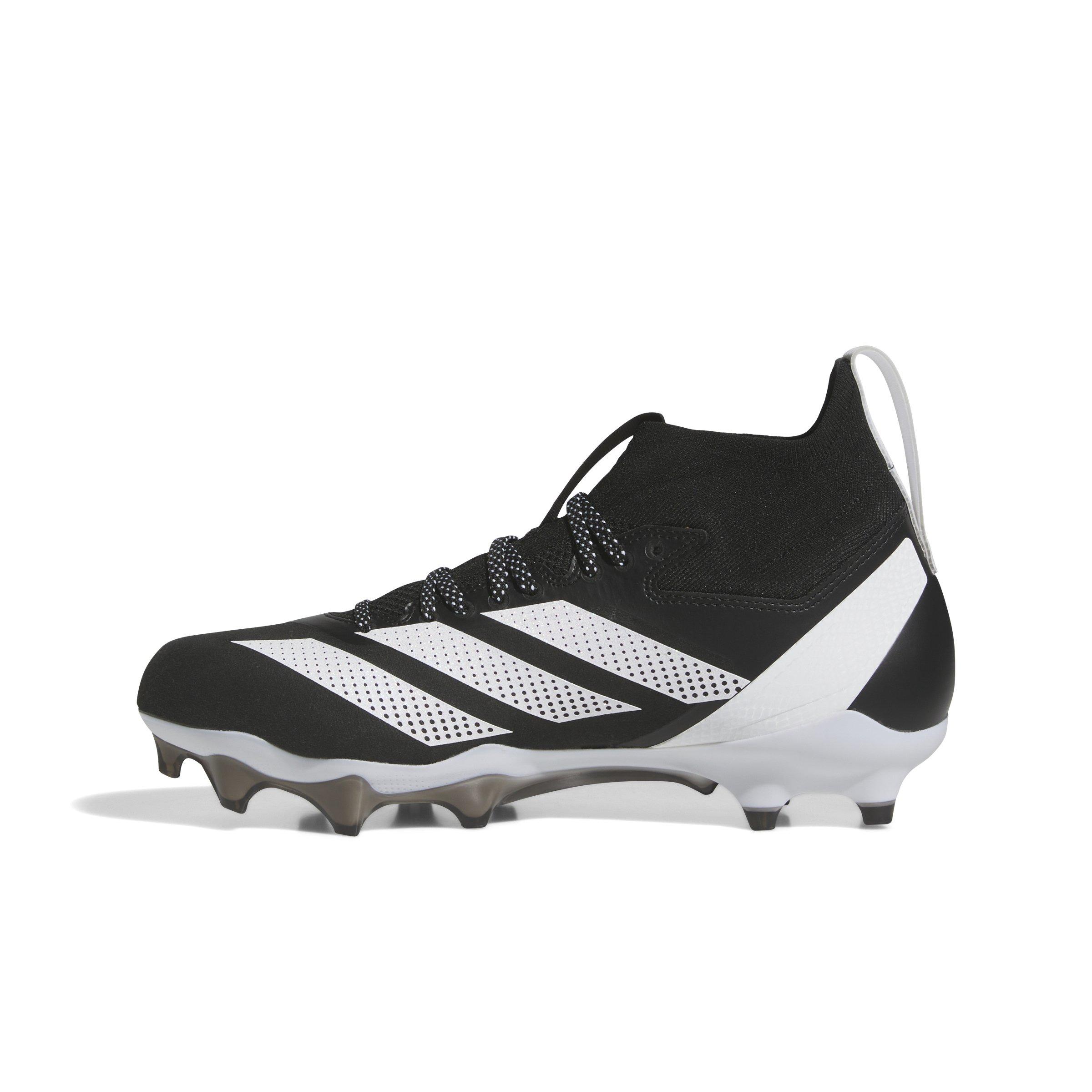 adidas Adizero Impact + "Core Black/Ftwr White/Core Black" Men's Football Cleat - BLACK/WHITE/BLACK Thumbnail View 2