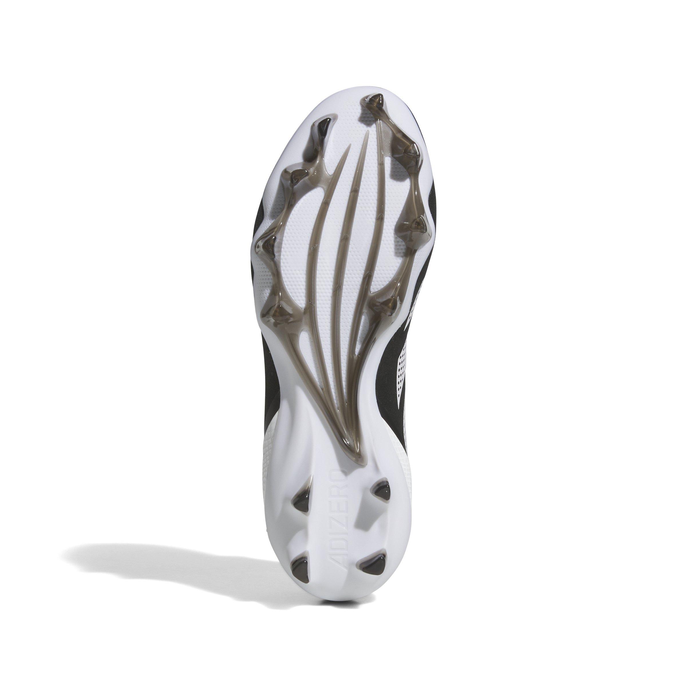 adidas Adizero Impact + "Core Black/Ftwr White/Core Black" Men's Football Cleat - BLACK/WHITE/BLACK Thumbnail View 6