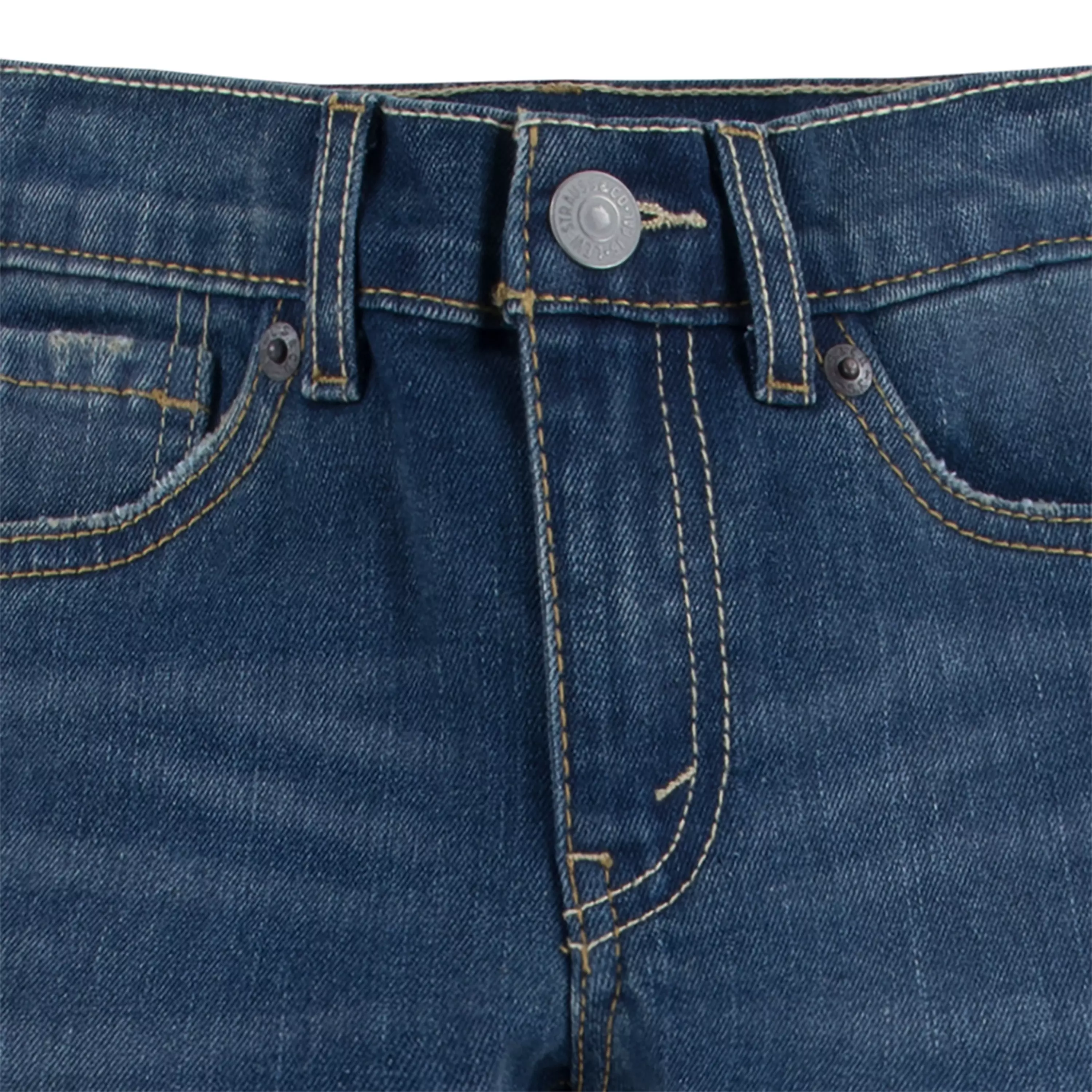 Levi's Little Boys' 511 Slim Fit Performance Medium Blue Wash Denim Jeans - MEDIUM BLUE