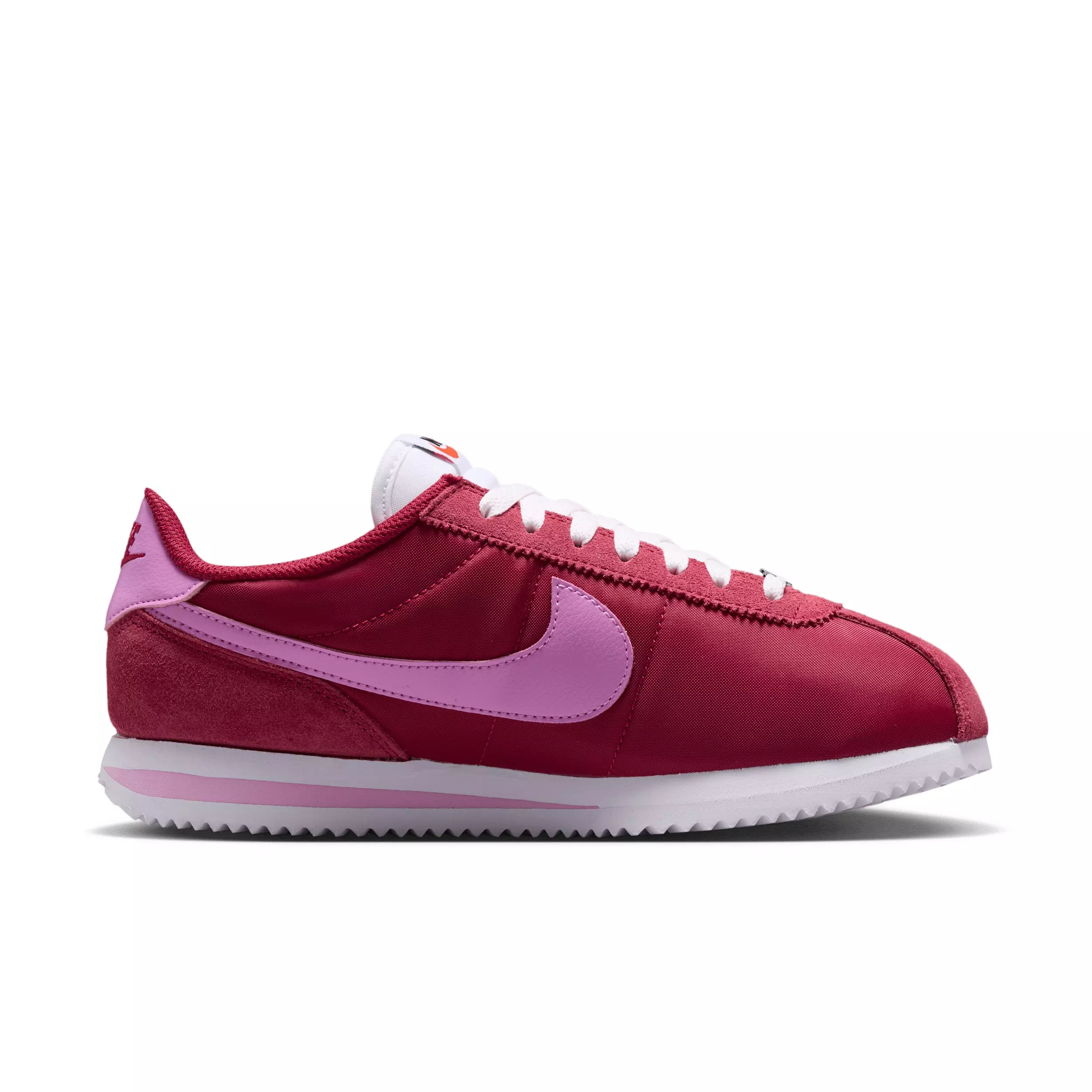 Nike Cortez "Tough Red/White/Safety Orange/Light Magenta" Women's Shoe - RED/WHITE/ORANGE/LT MAGENTA