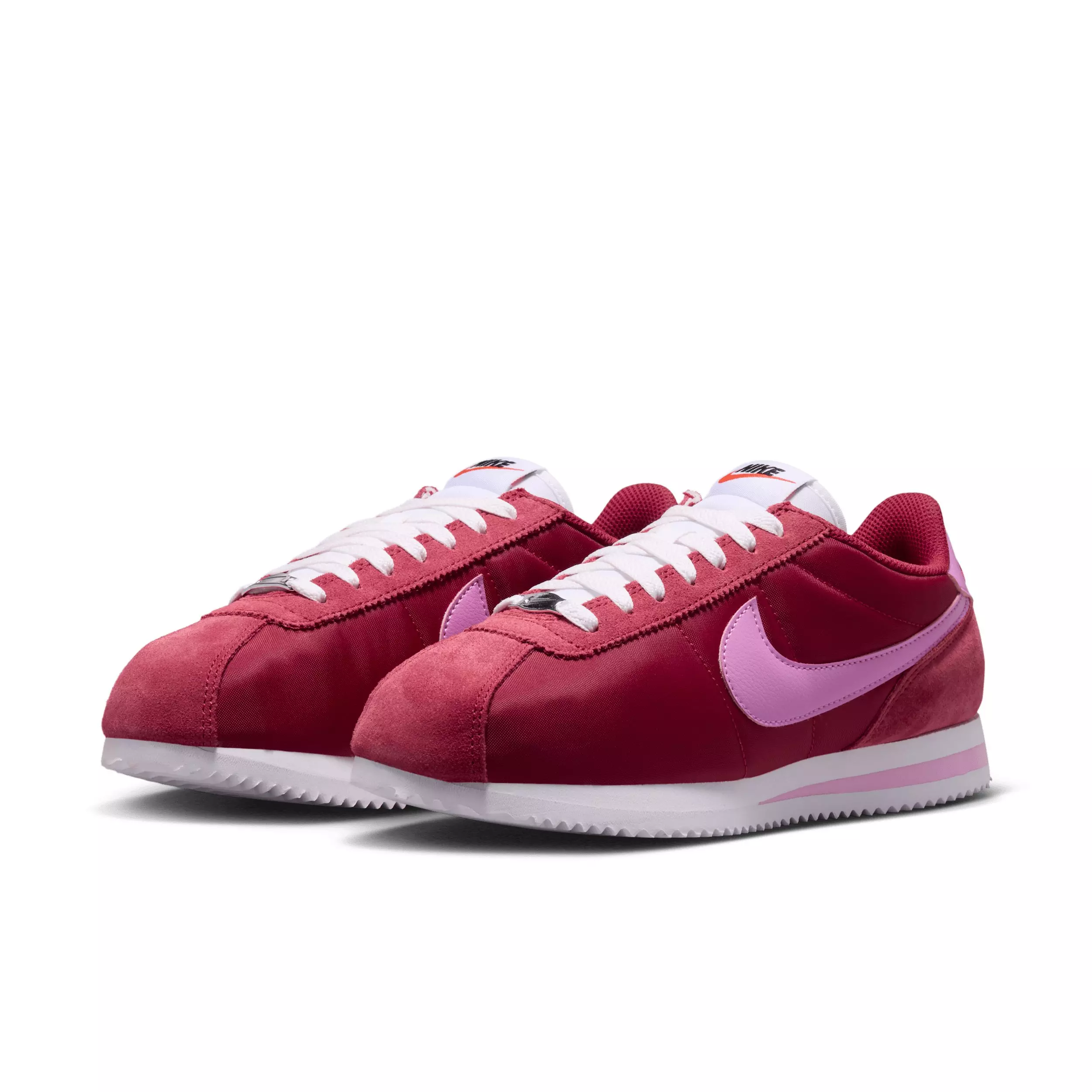 Nike Cortez "Tough Red/White/Safety Orange/Light Magenta" Women's Shoe - RED/WHITE/ORANGE/LT MAGENTA