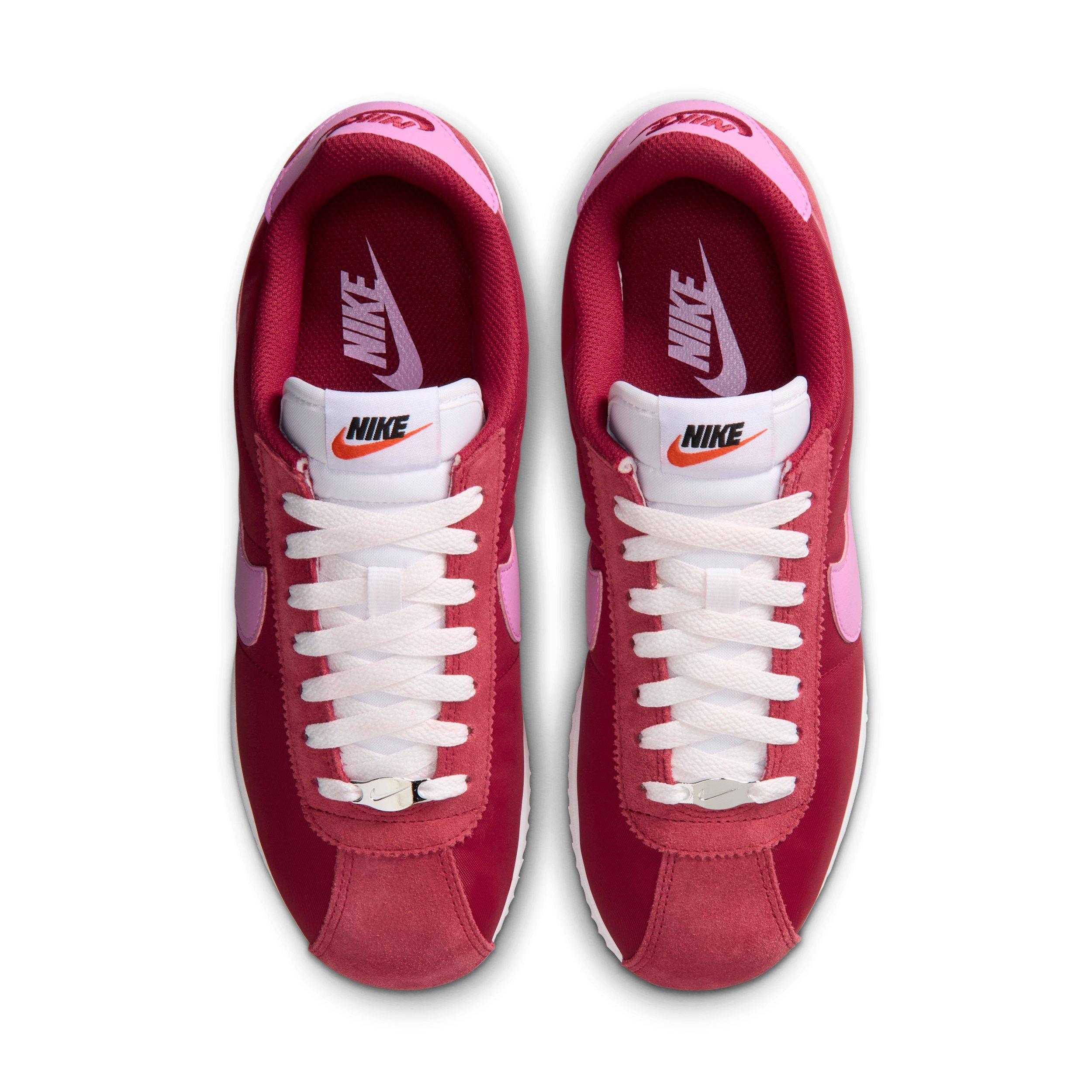 Nike Cortez "Tough Red/White/Safety Orange/Light Magenta" Women's Shoe - RED/WHITE/ORANGE/LT MAGENTA Thumbnail View 4
