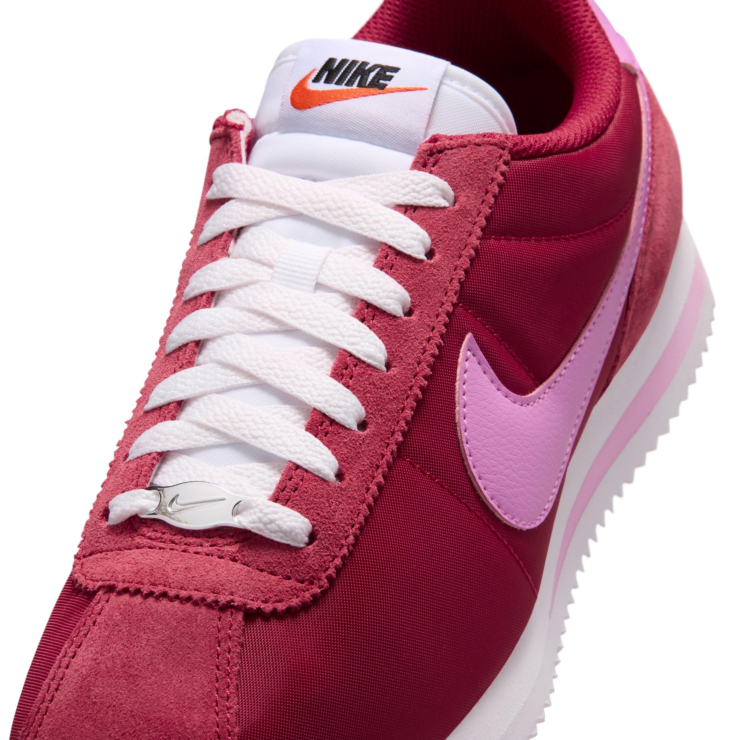 Nike Cortez "Tough Red/White/Safety Orange/Light Magenta" Women's Shoe - RED/WHITE/ORANGE/LT MAGENTA Thumbnail View 7