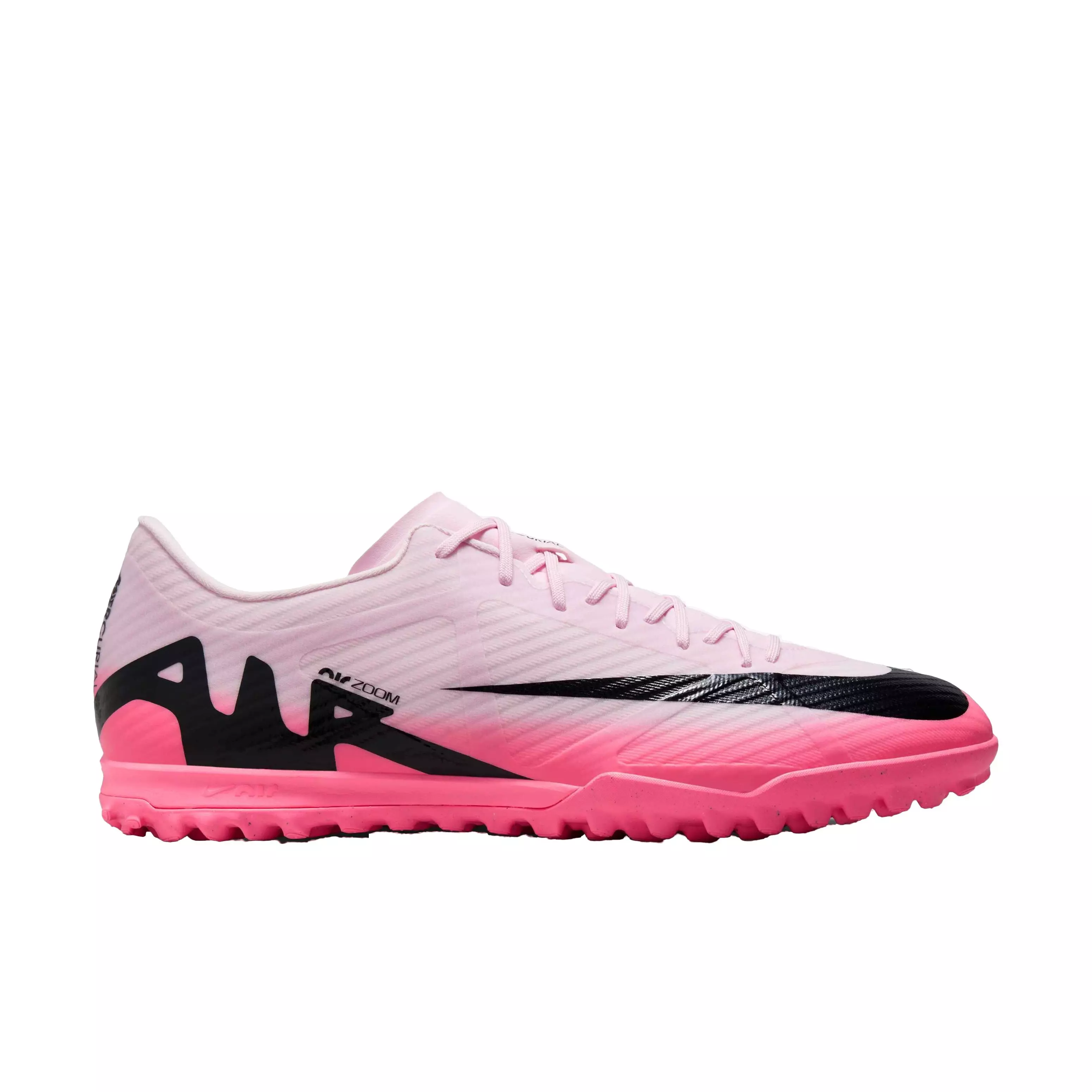 Nike Mercurial Vapor 15 Academy Turf "Pink Foam/Black" Men's Soccer Shoe - PINK/BLACK