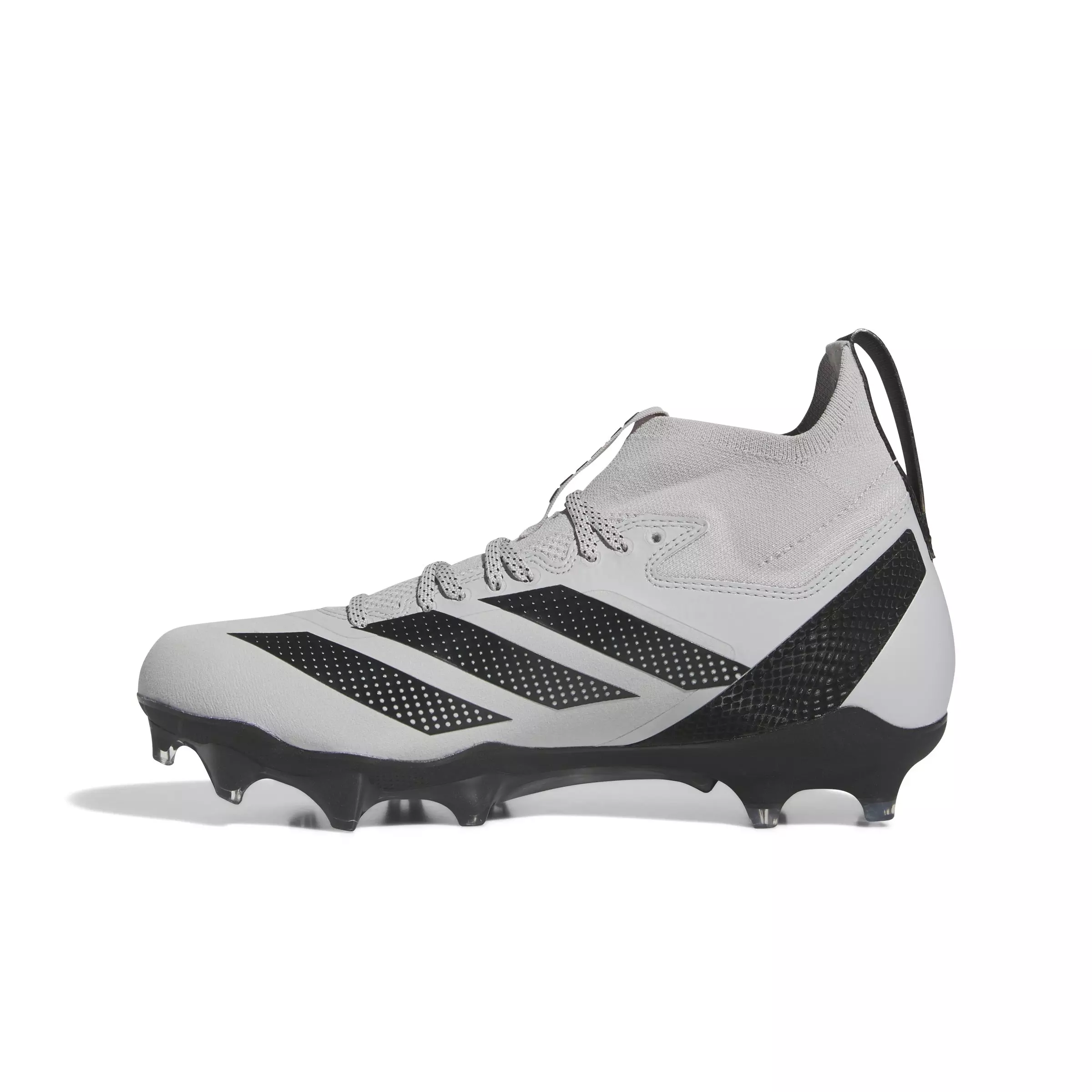 adidas Adizero Impact + "Grey Two/Core Black/Grey Two" Men's Football Cleat - GREY/BLACK/GREY