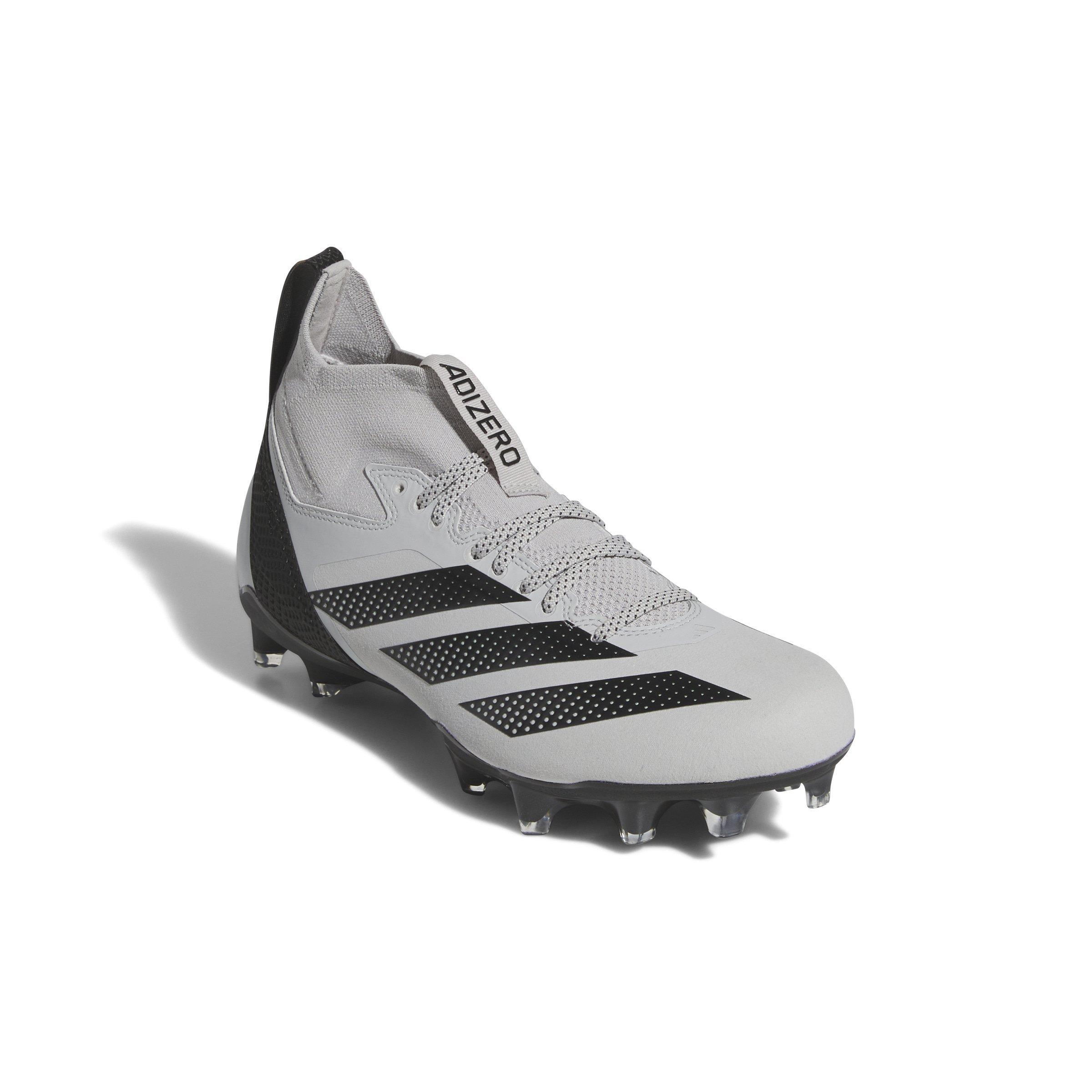 adidas Adizero Impact + "Grey Two/Core Black/Grey Two" Men's Football Cleat - GREY/BLACK/GREY Thumbnail View 3