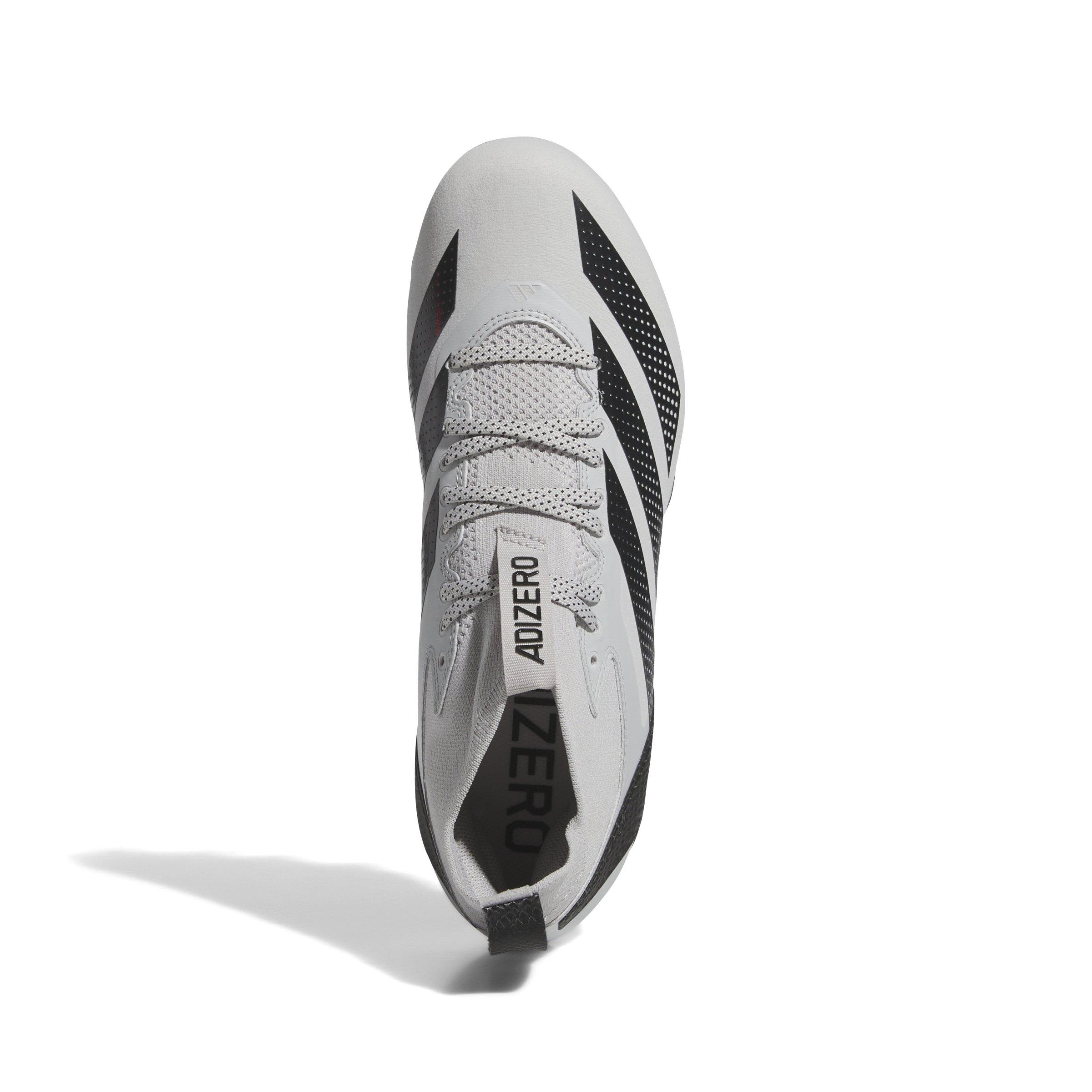 adidas Adizero Impact + "Grey Two/Core Black/Grey Two" Men's Football Cleat - GREY/BLACK/GREY Thumbnail View 5