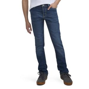 Levi's Big Boys' 511 Slim Fit Performance Medium Blue Wash Denim Jeans