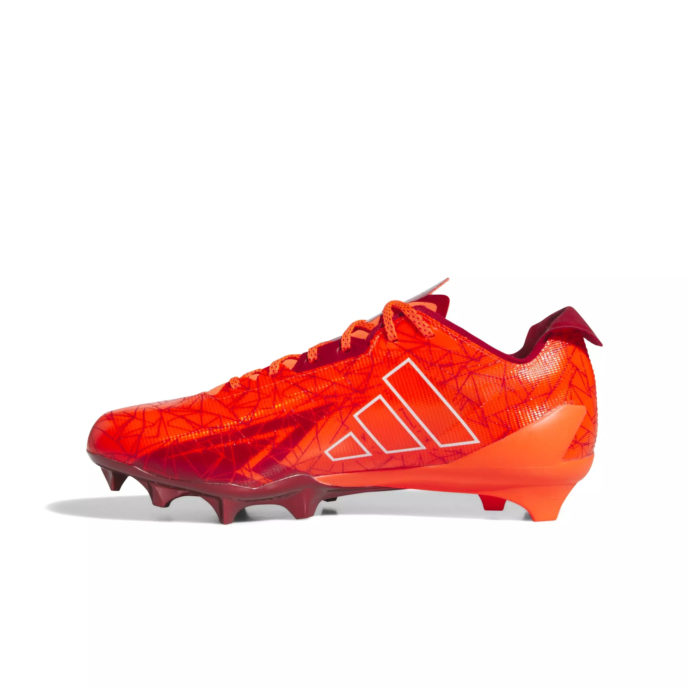 adidas Adizero Electric AAB "Solar Red/Ftwr White/Team Power Red 2" Men's Football Cleat - RED/WHITE/RED
