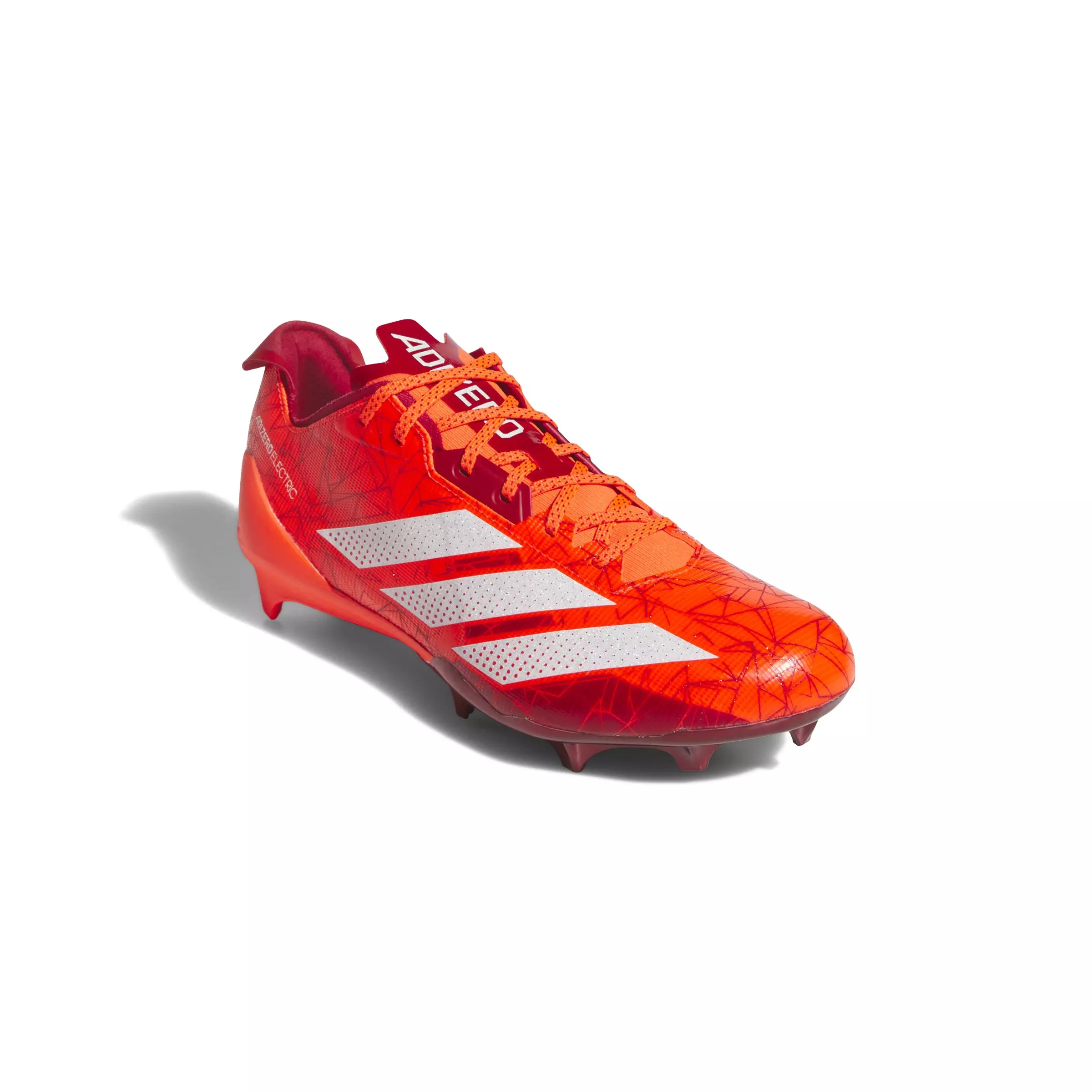 adidas Adizero Electric AAB "Solar Red/Ftwr White/Team Power Red 2" Men's Football Cleat - RED/WHITE/RED