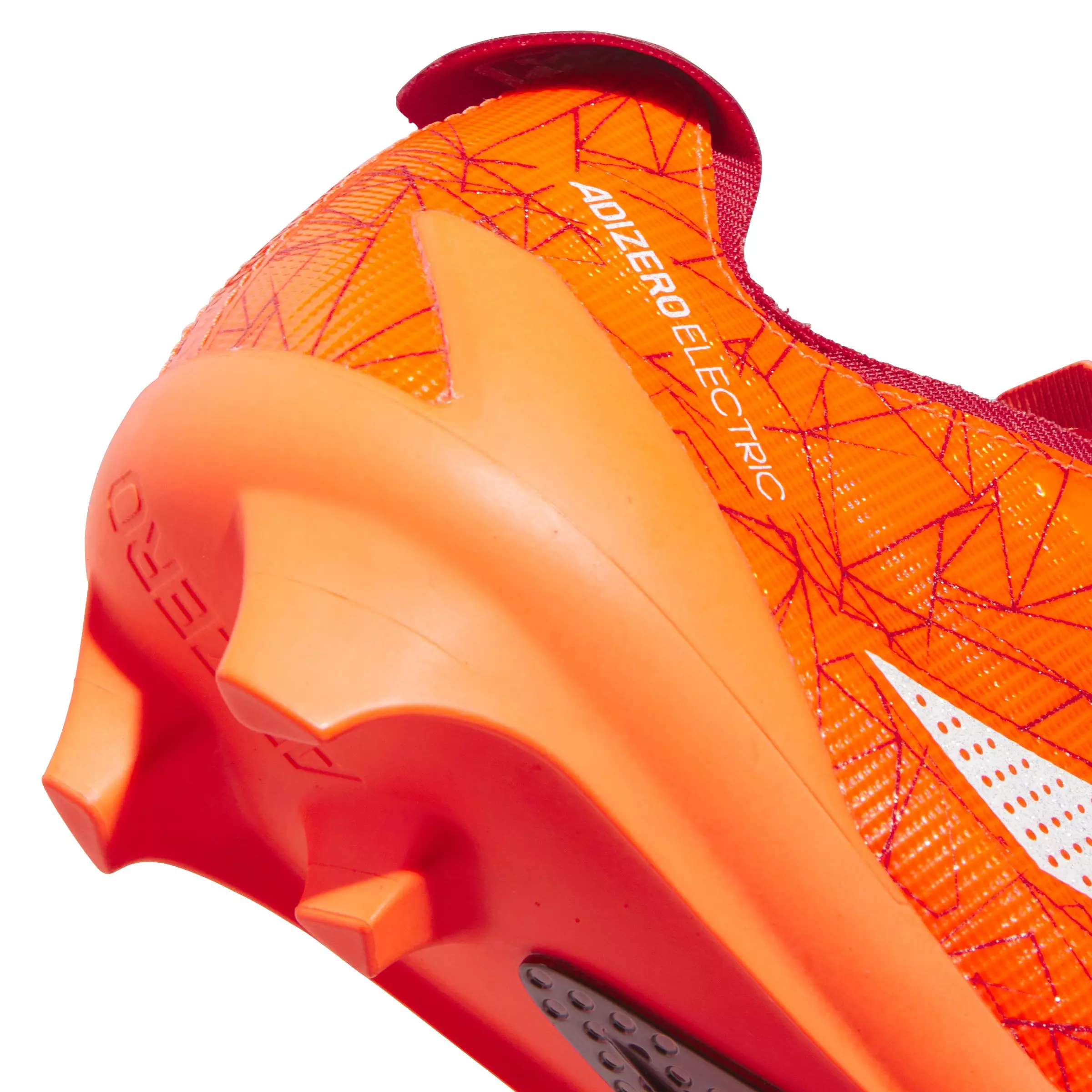 adidas Adizero Electric AAB "Solar Red/Ftwr White/Team Power Red 2" Men's Football Cleat - RED/WHITE/RED