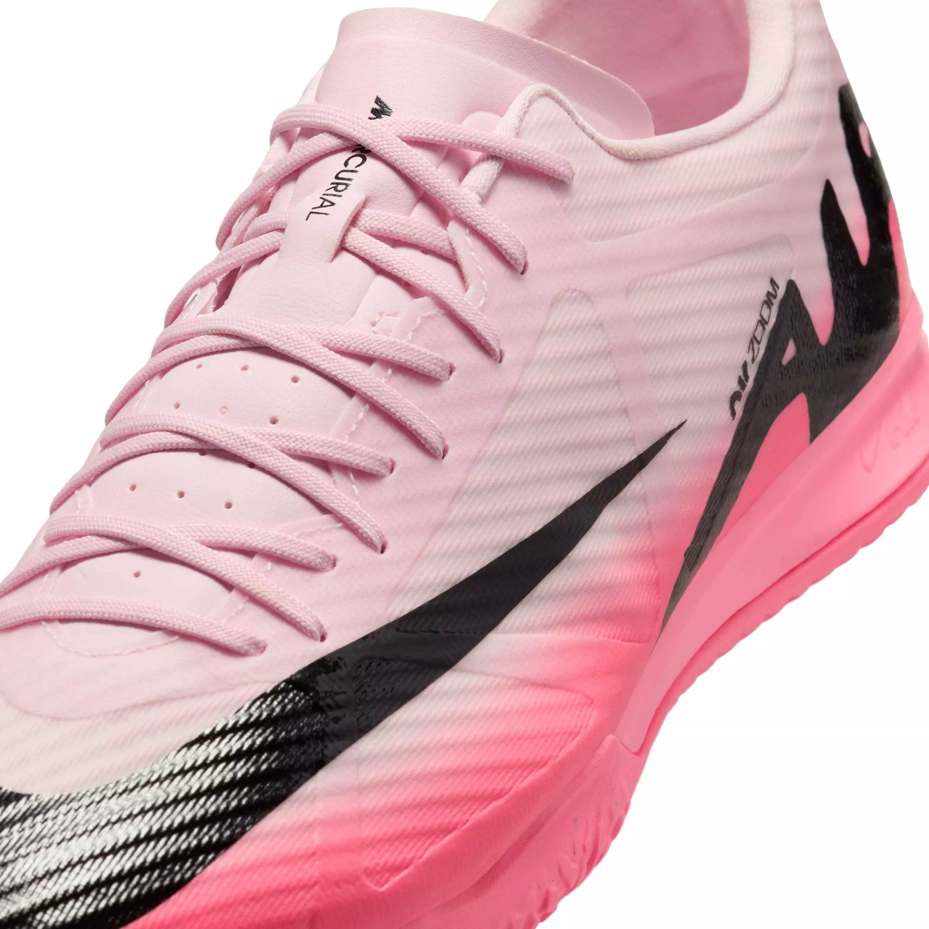 Nike Mercurial Vapor 15 Academy Indoor/Court "Pink Foam/Black" Men's Soccer Shoe - PINK/BLACK