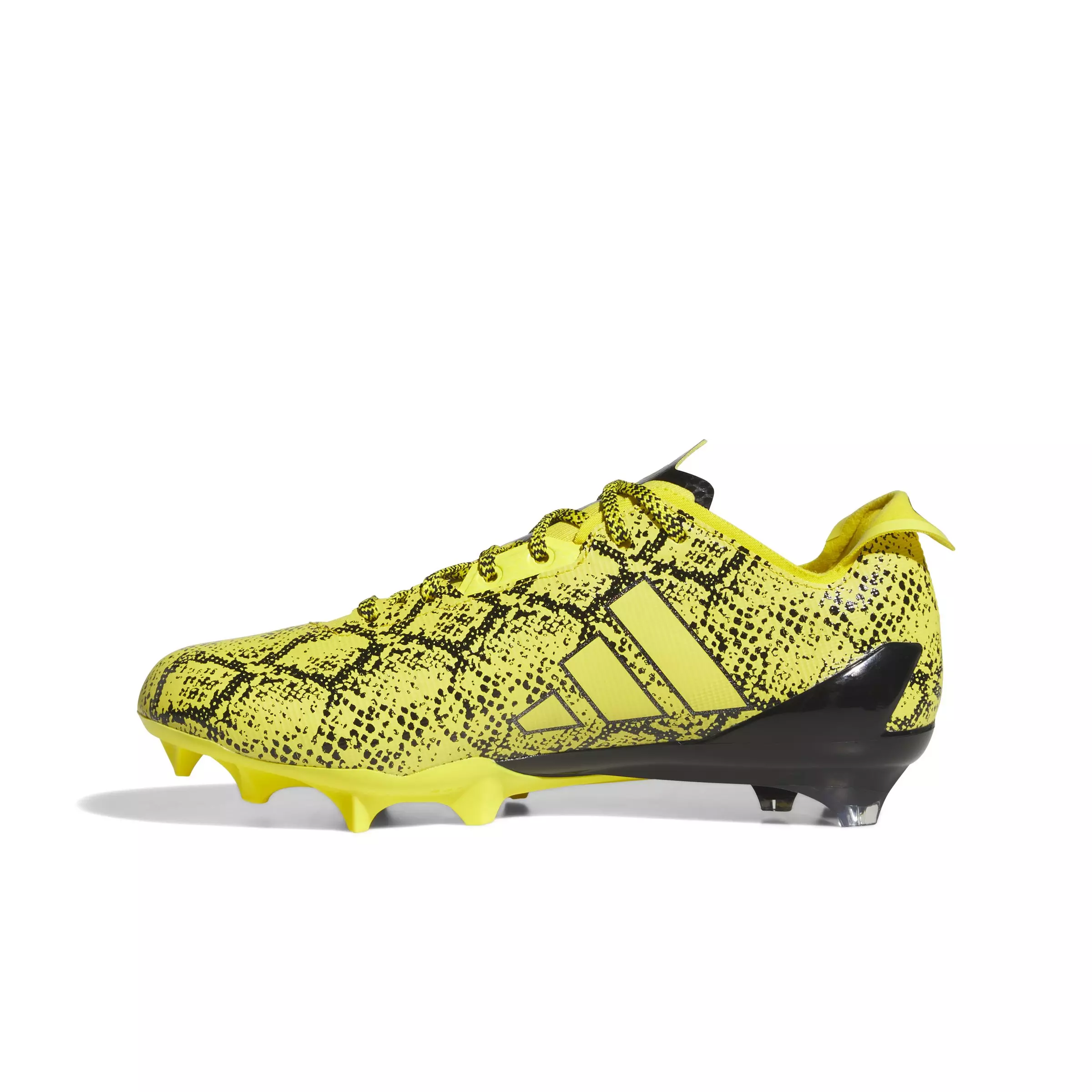 adidas Adizero Electric 7v7 "Team Yellow/Core Black/Team Yellow" Men's Football Cleat - YELLOW/BLACK/YELLOW