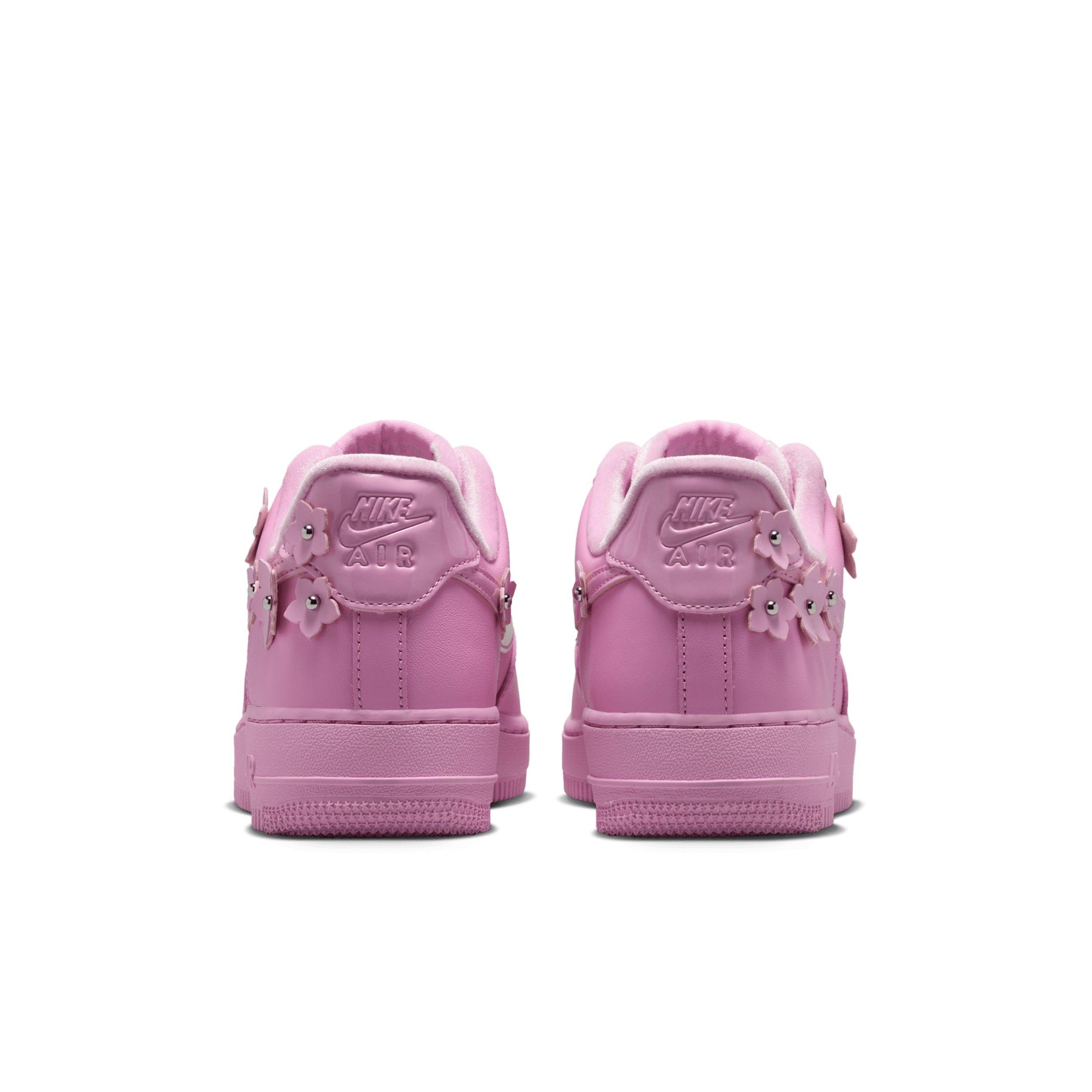 Nike Air Force 1 '07 "Pink Rise/Pink Foam/Metallic Silver/Pink Rise" Women's Shoe - PINK/PINK/SILVER/PINK Thumbnail View 5