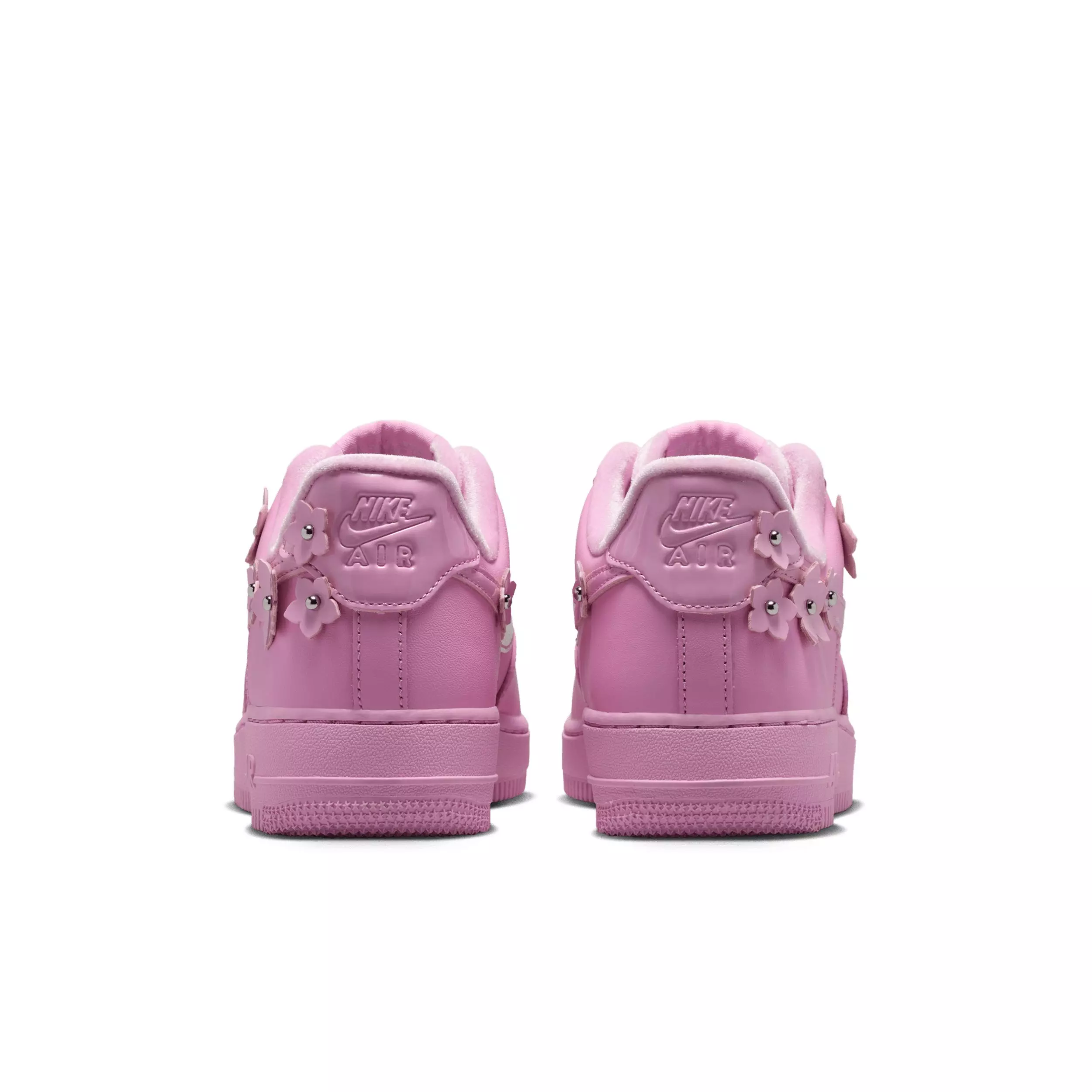 Nike Air Force 1 '07 "Pink Rise/Pink Foam/Metallic Silver/Pink Rise" Women's Shoe - PINK/PINK/SILVER/PINK