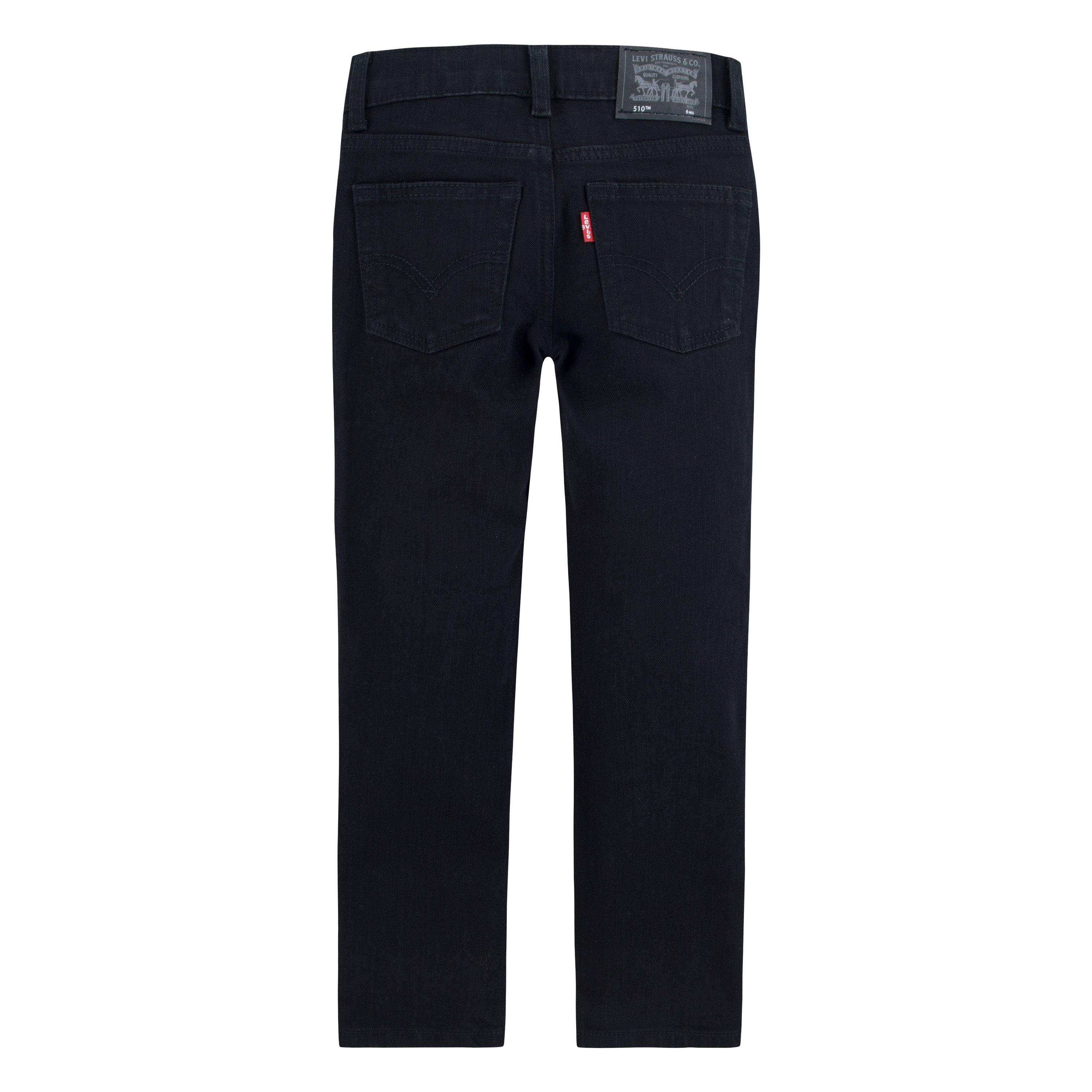 Levi's 510 Classic Skinny Fit Black Wash Little Boys' Black Denim Jeans