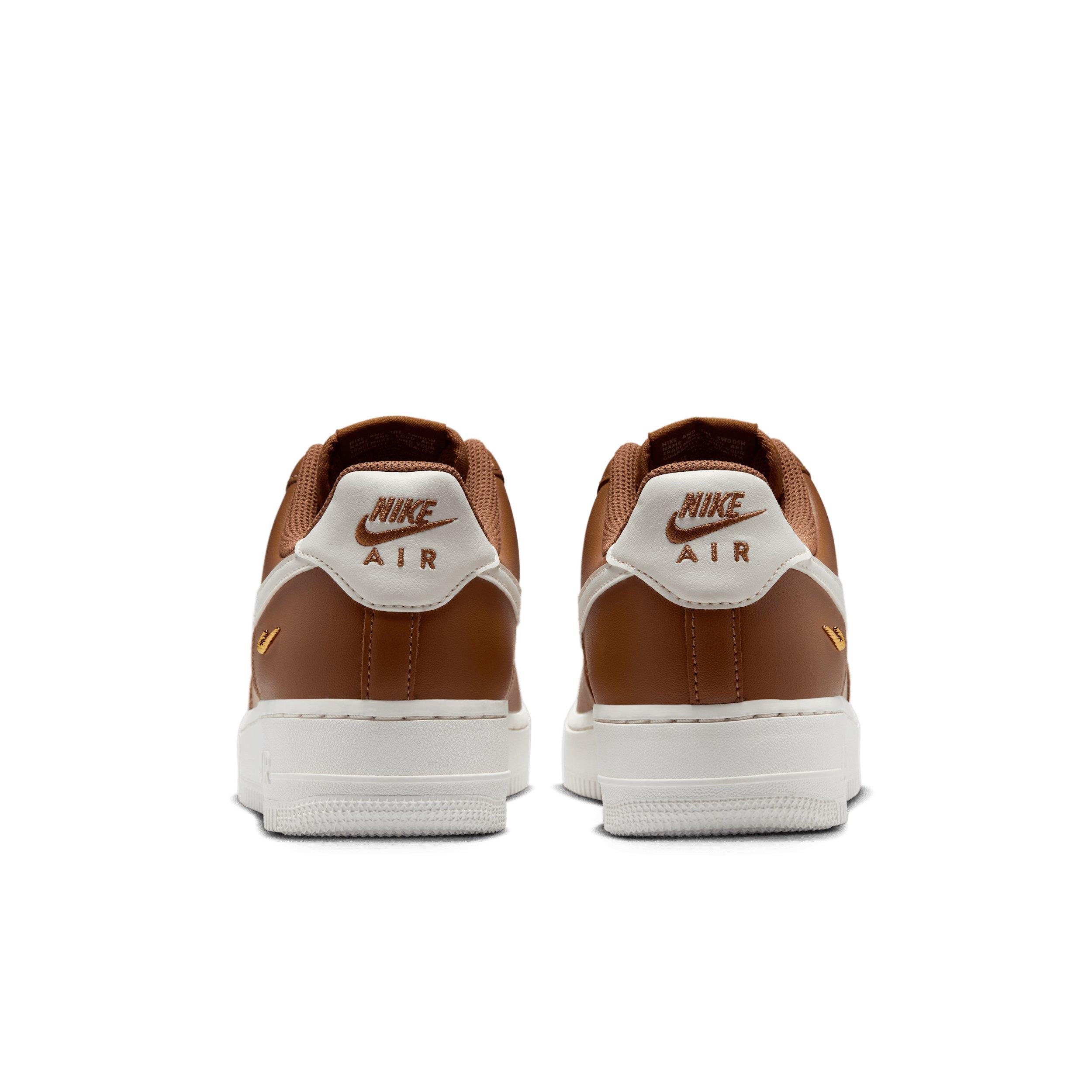 Nike Air Force 1 '07 "Light British Tan/Hemp/Metallic Gold/Sail" Women's Shoe - LT TAN/HEMP/GOLD/SAIL Thumbnail View 5