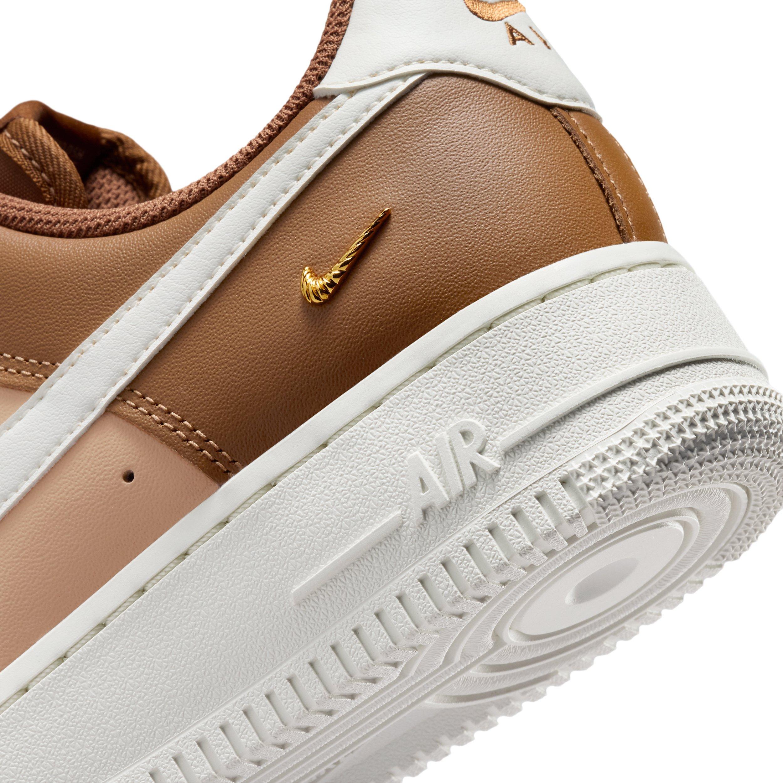 Nike Air Force 1 '07 "Light British Tan/Hemp/Metallic Gold/Sail" Women's Shoe - LT TAN/HEMP/GOLD/SAIL Thumbnail View 8